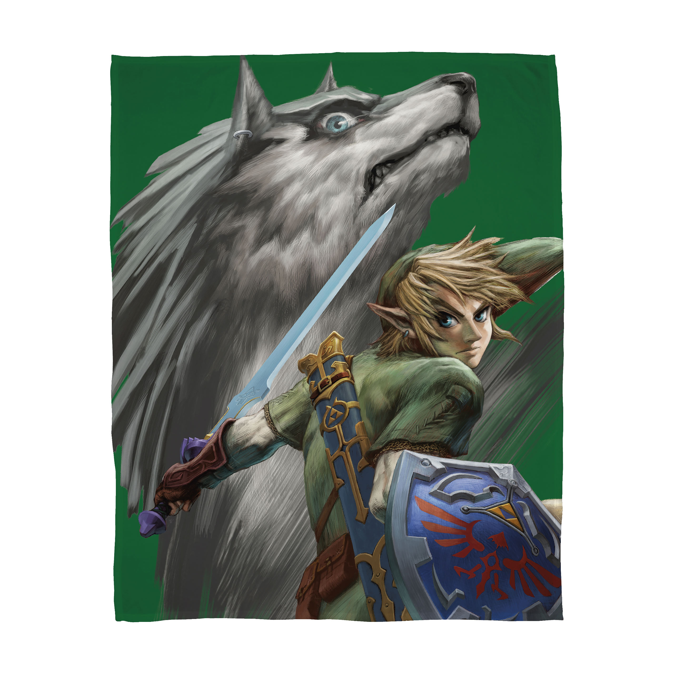 Zelda - Link Fleece Blanket