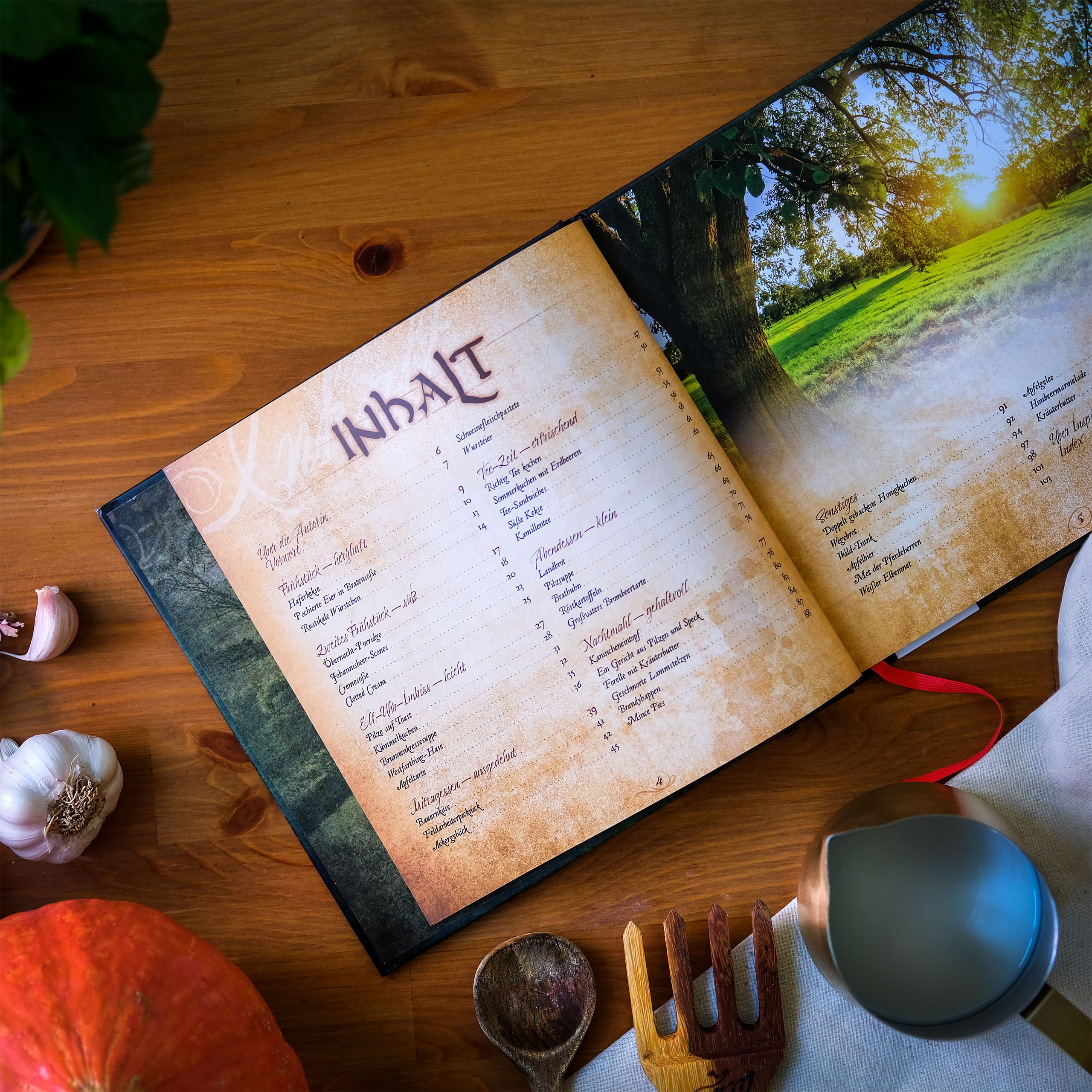 Recettes de la Comté - Le livre de cuisine des Hobbits