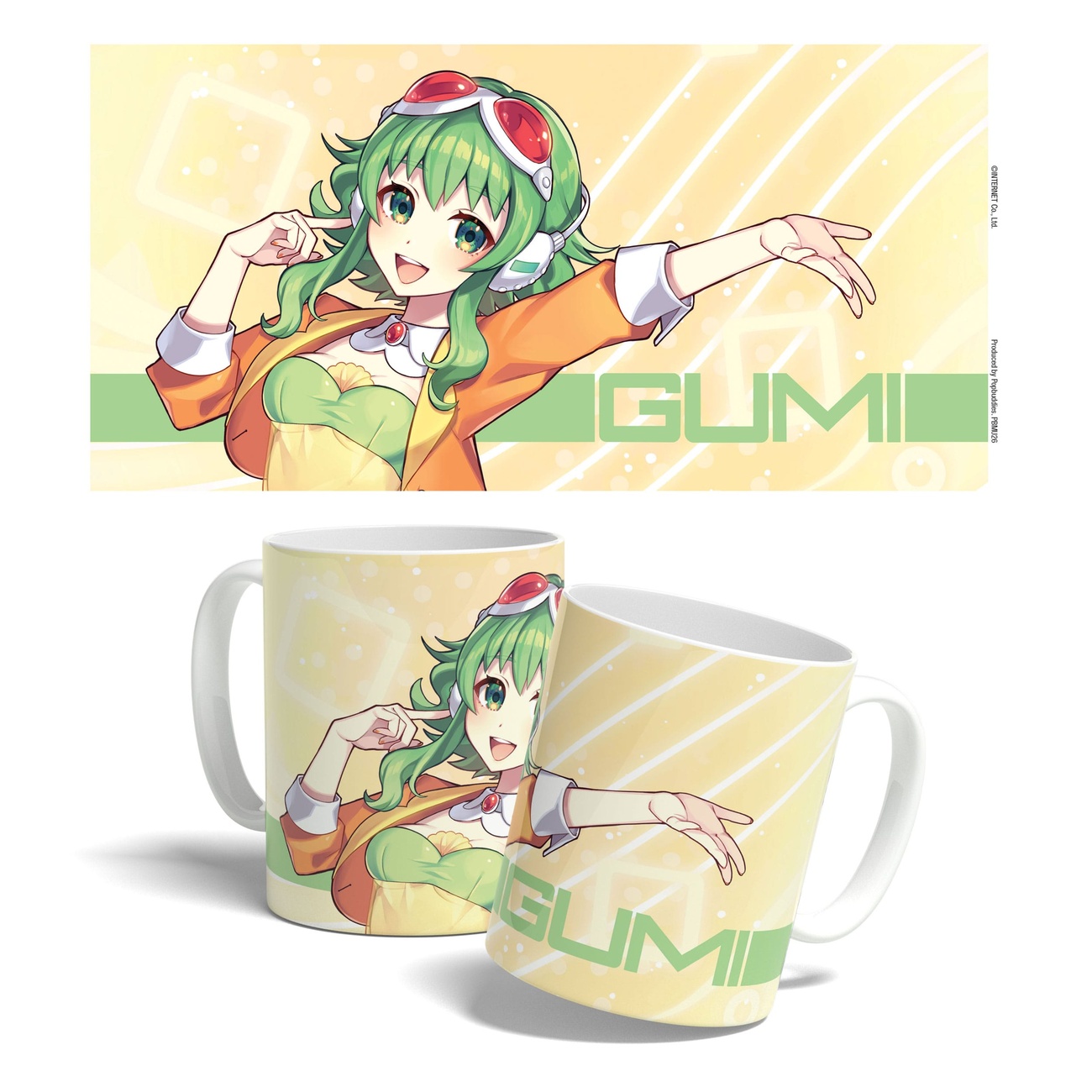 Vocaloid Megpoid Mug Gumi V6 325 ml