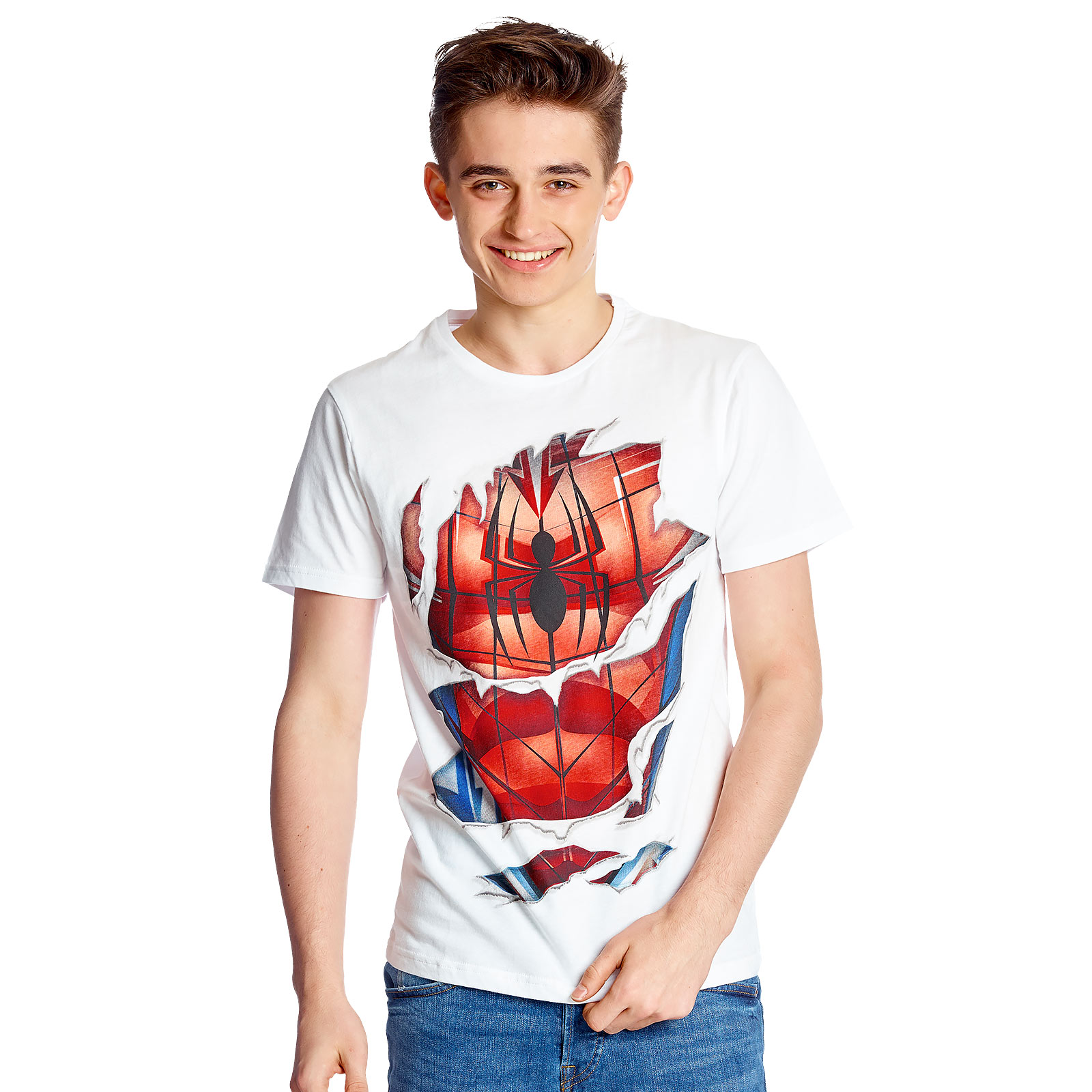 Spider-Man - Suit T-Shirt weiß
