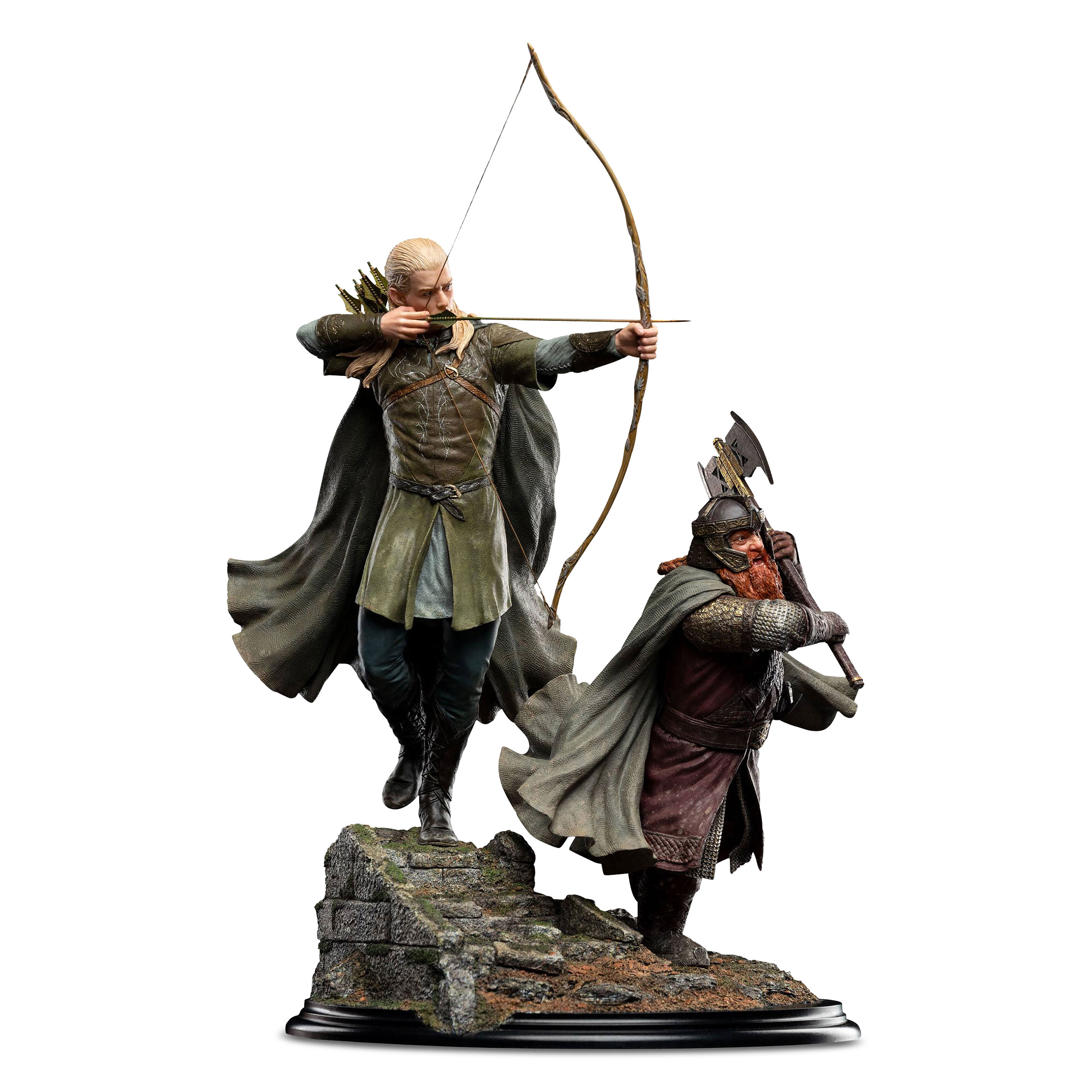 Herr der Ringe - Legolas und Gimli Deluxe Figur 46 cm