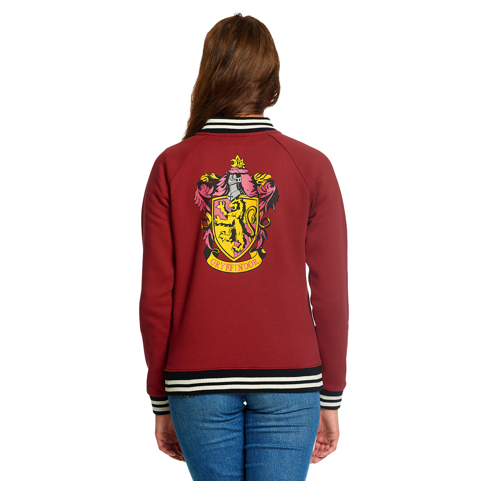 Harry Potter - Gryffindor Crest College Jacket Women Red