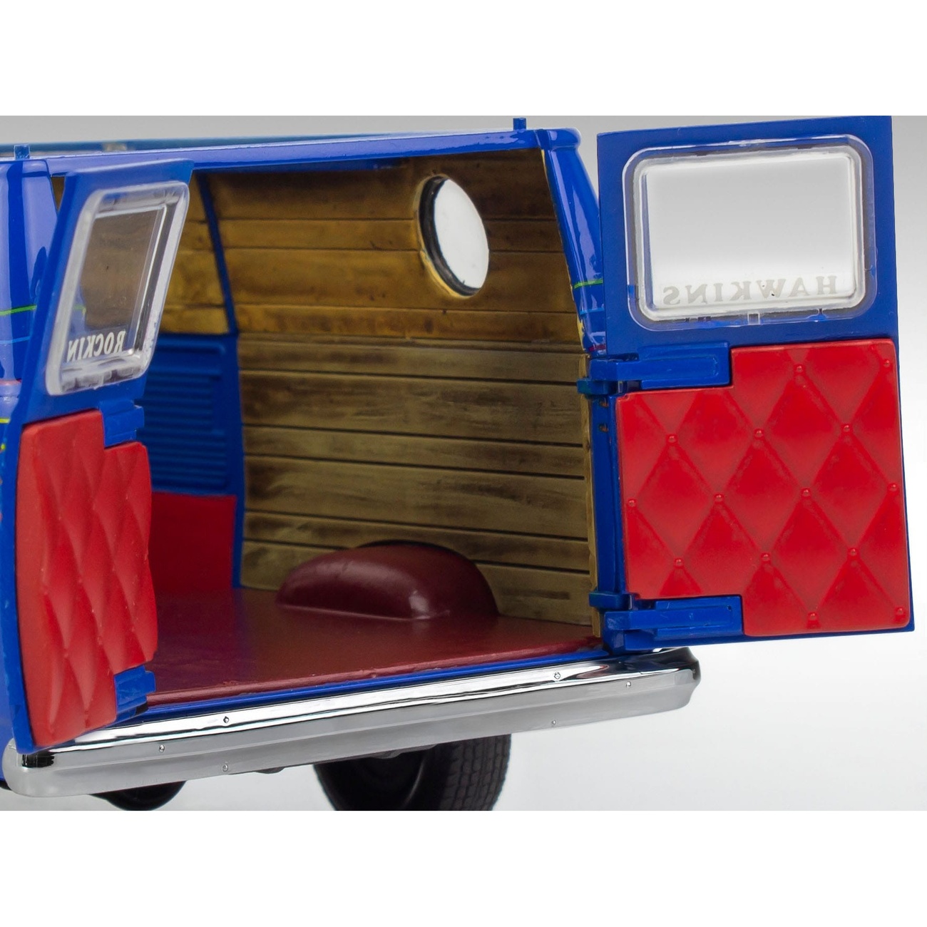 Stranger Things Model Kit 1/25 Squawk Van (Aqua Color) 21 cm