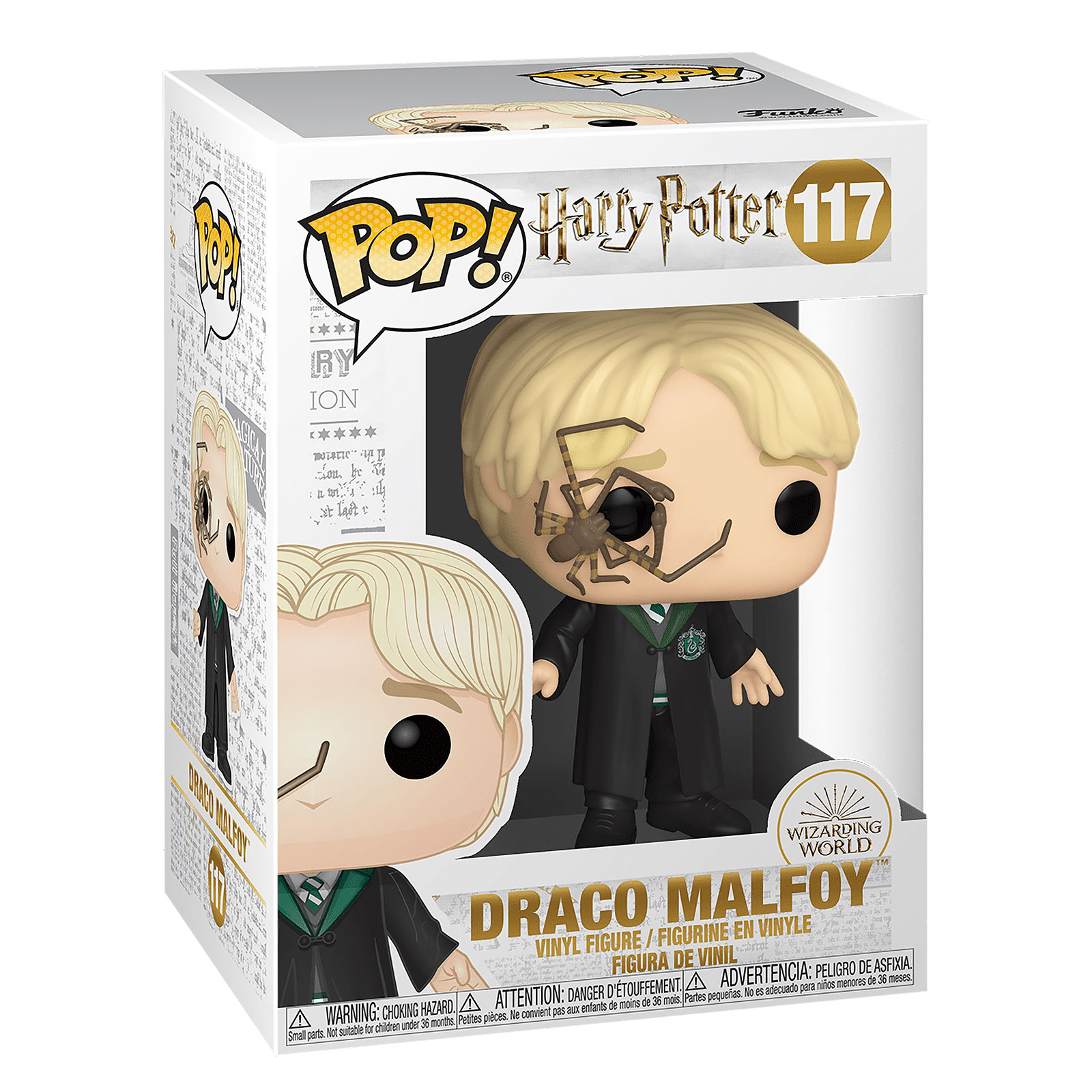 Harry Potter - Drago Malefoy avec une araignée Figurine Funko Pop