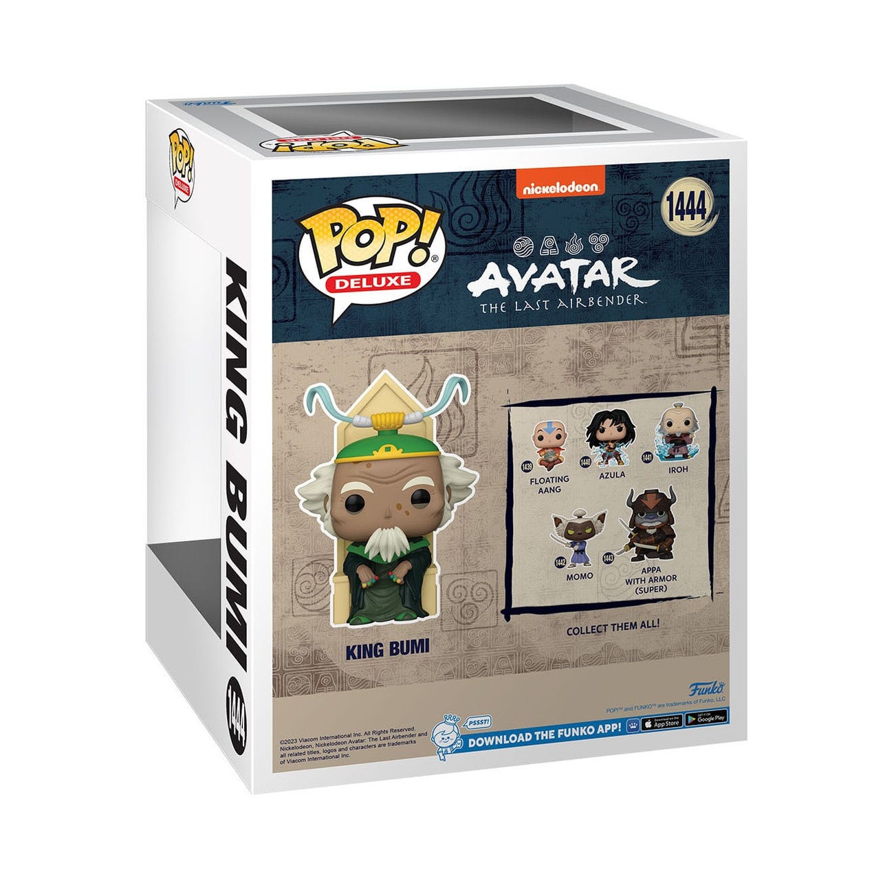 Avatar La leyenda de Aang figura POP! Deluxe de vinilo King Bumi 9 cm