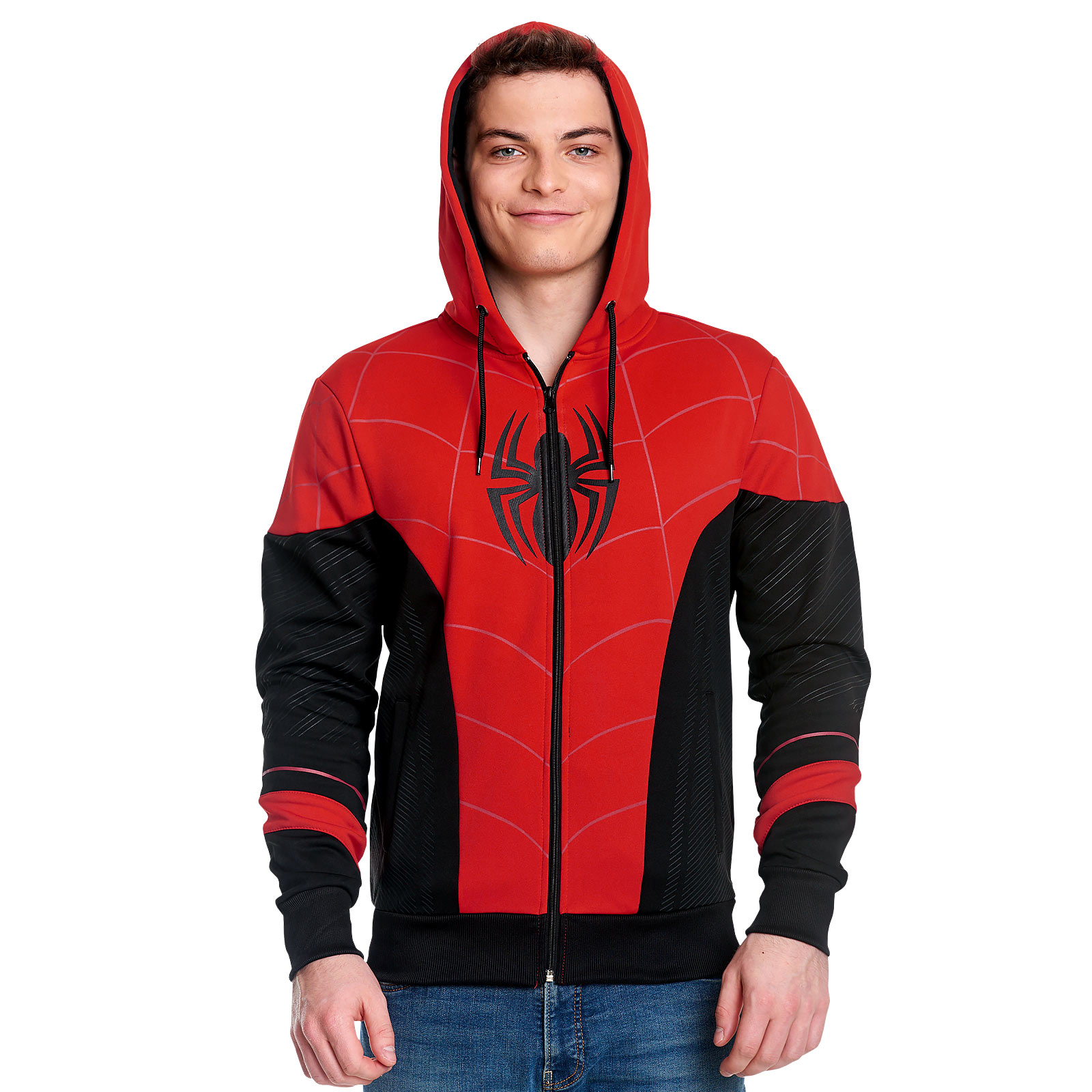 Spider-Man - Red & Black Suit Hoodie