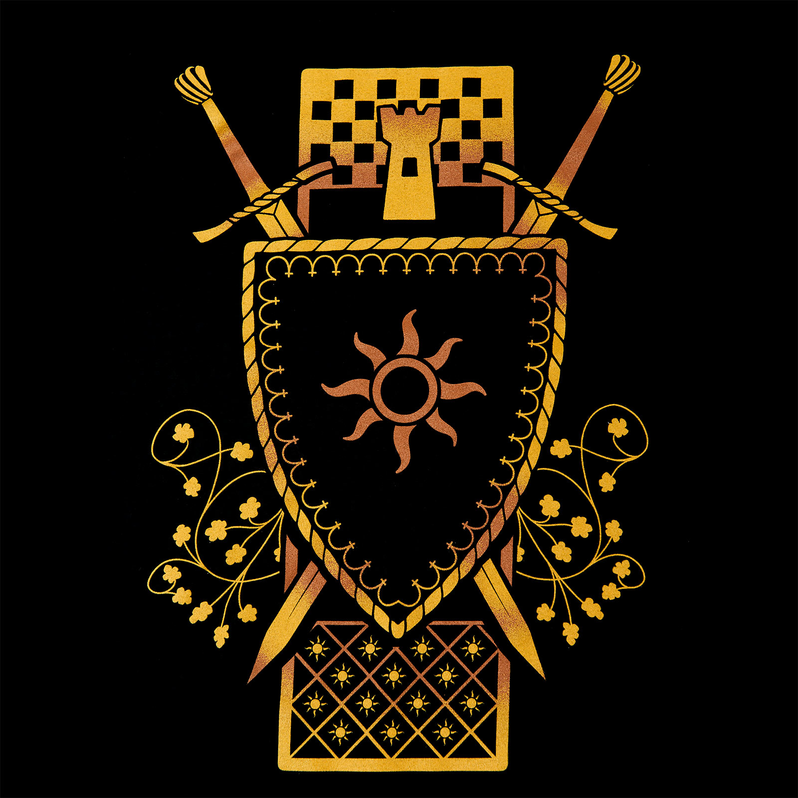 Witcher - Nilfgaard Coat of Arms T-Shirt Black