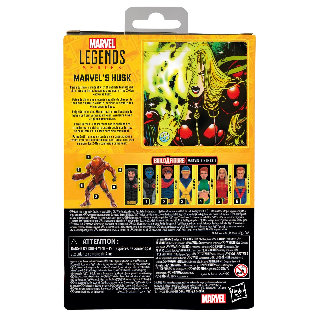 X-Men Marvel Legends actionfigur Marvel's Husk (BAF: Marvel's Nemesis) 15 cm