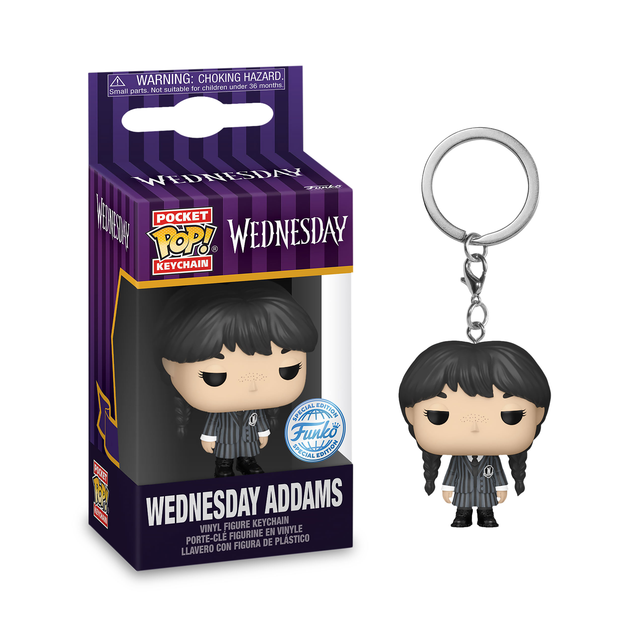 Wednesday - Funko Pop Keychain