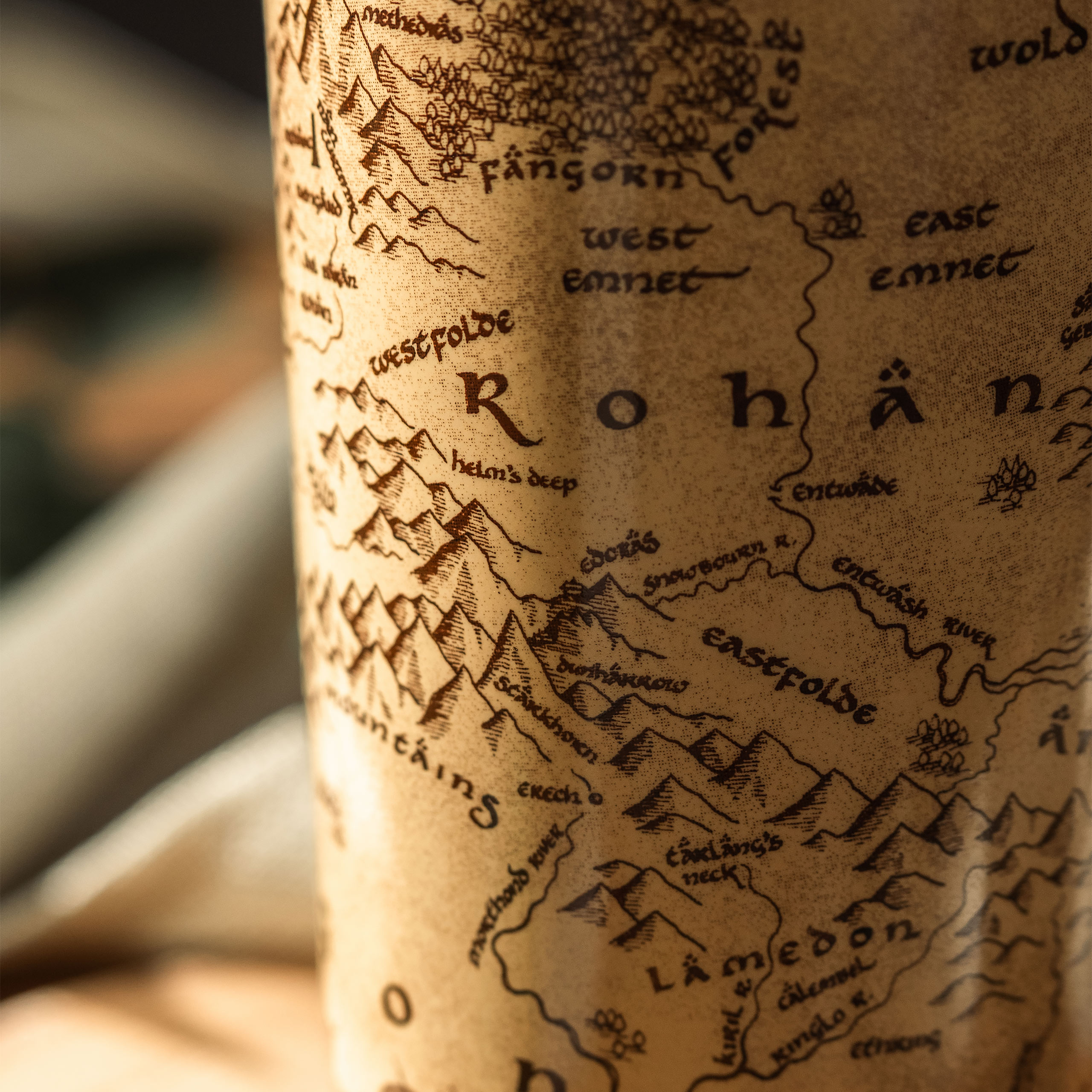 Sagan om Ringen – Midgård Karta Mugg