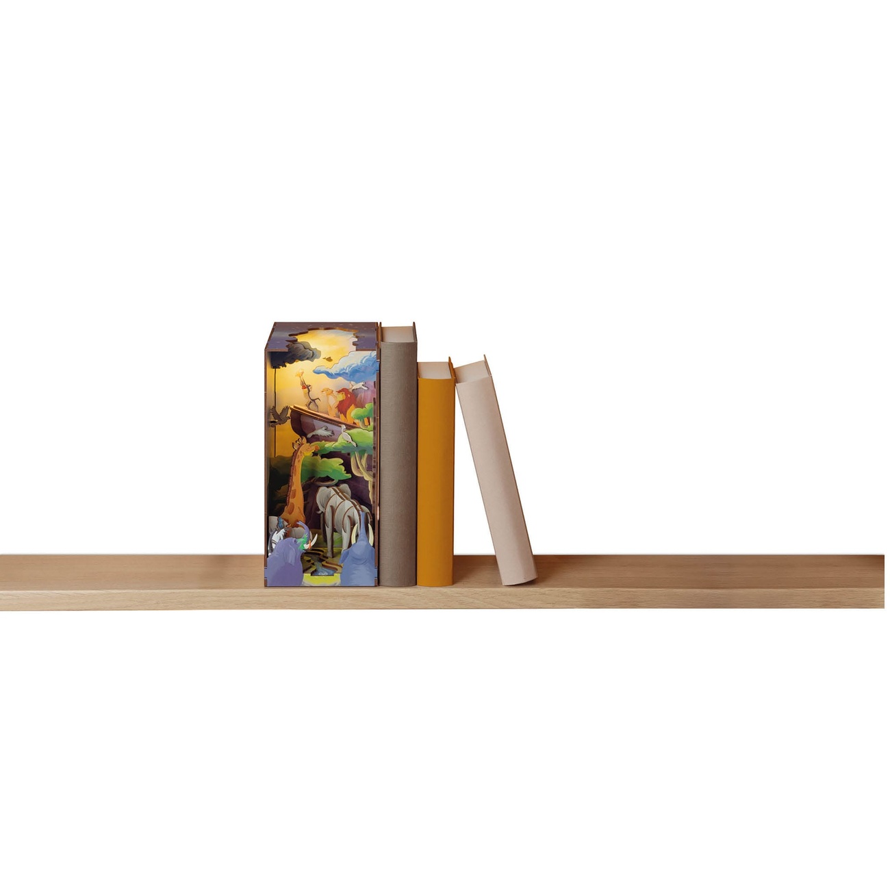 Disney Tiny Adventures Book Nook Mini diorama El Rey León 23 cm