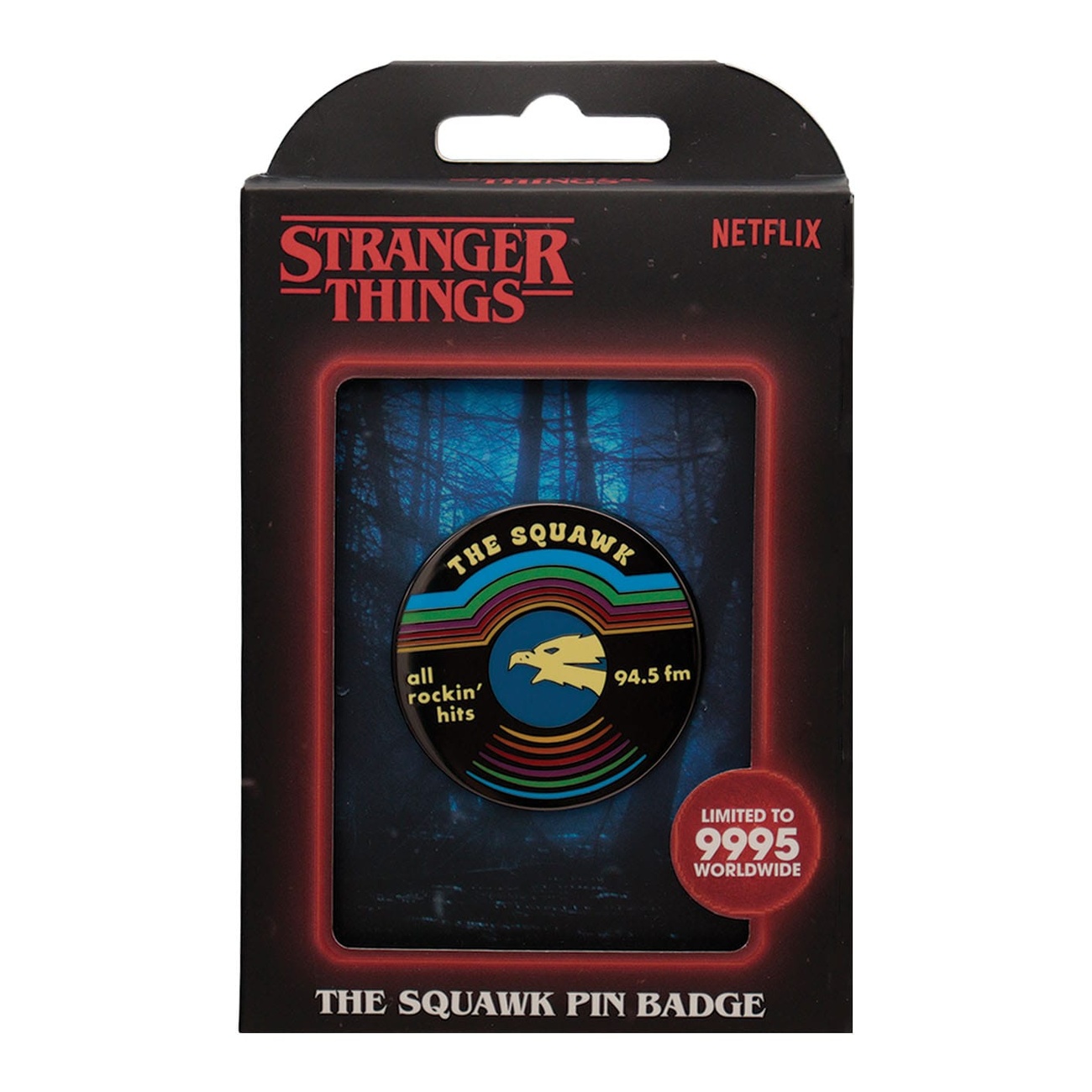Stranger Things Przypinka The Squawk Limited Edition