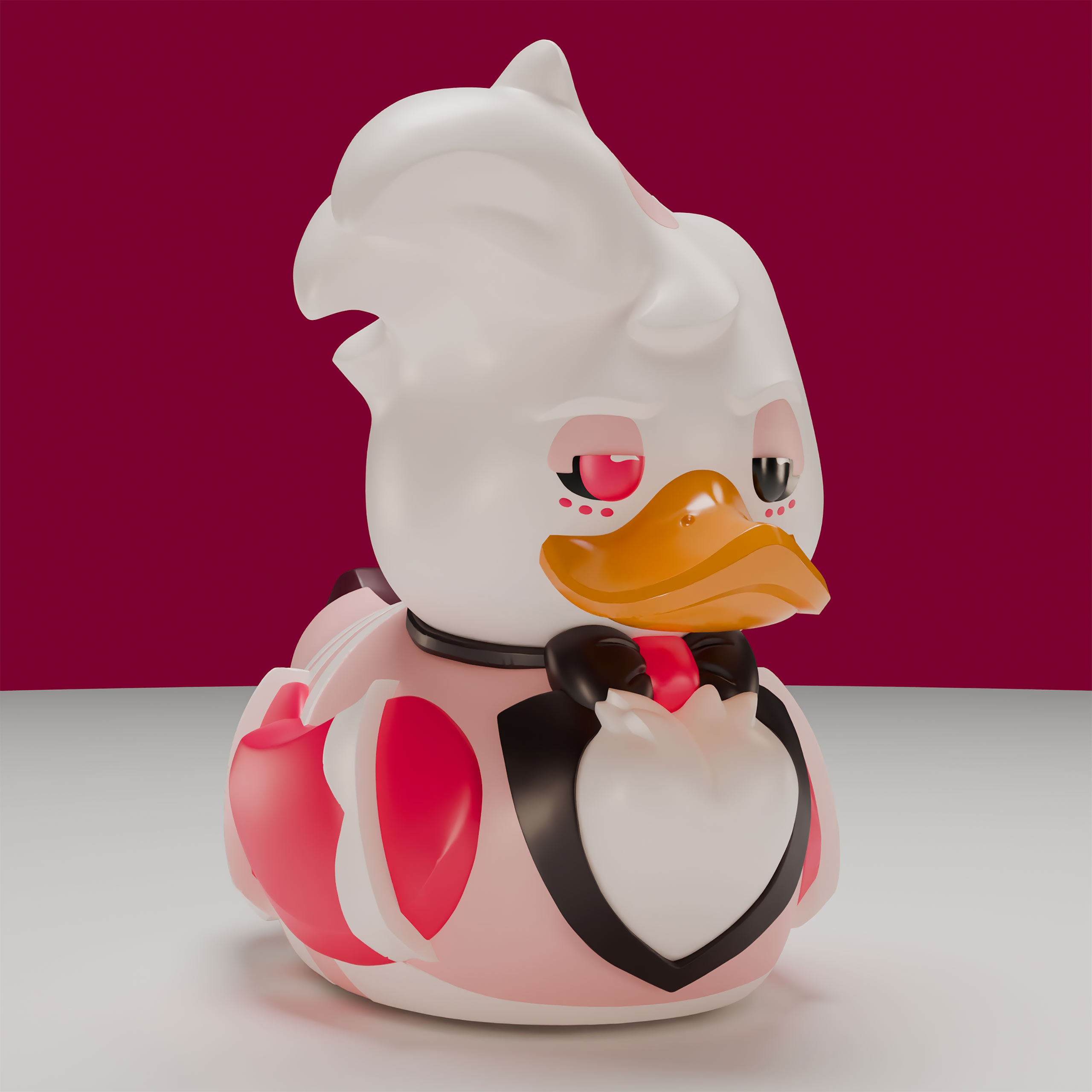 Hazbin Hotel - Angel Dust mini kaczka dekoracyjna TUBBZ