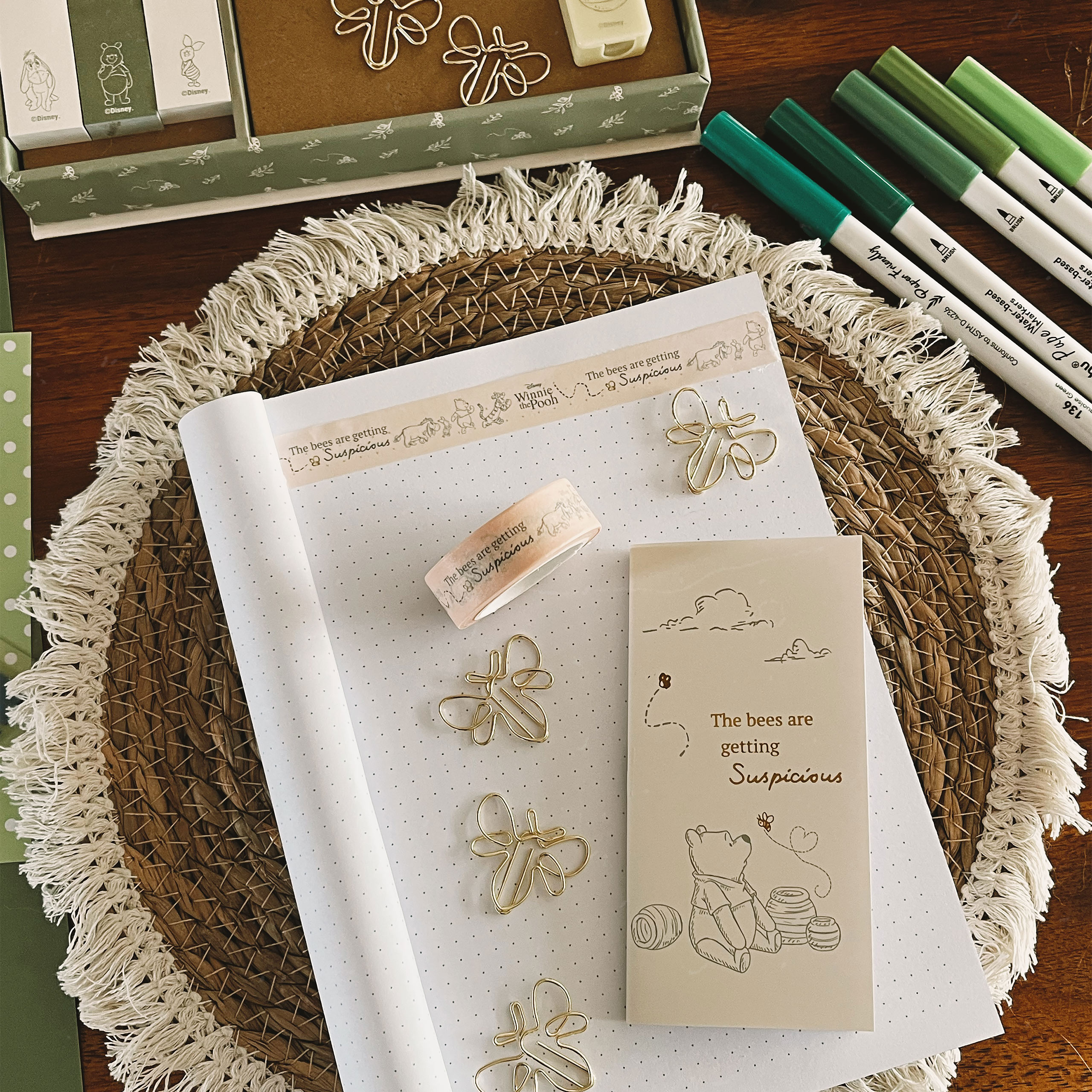 Kubuś Puchatek - Zestaw papierniczy Przyjaciele