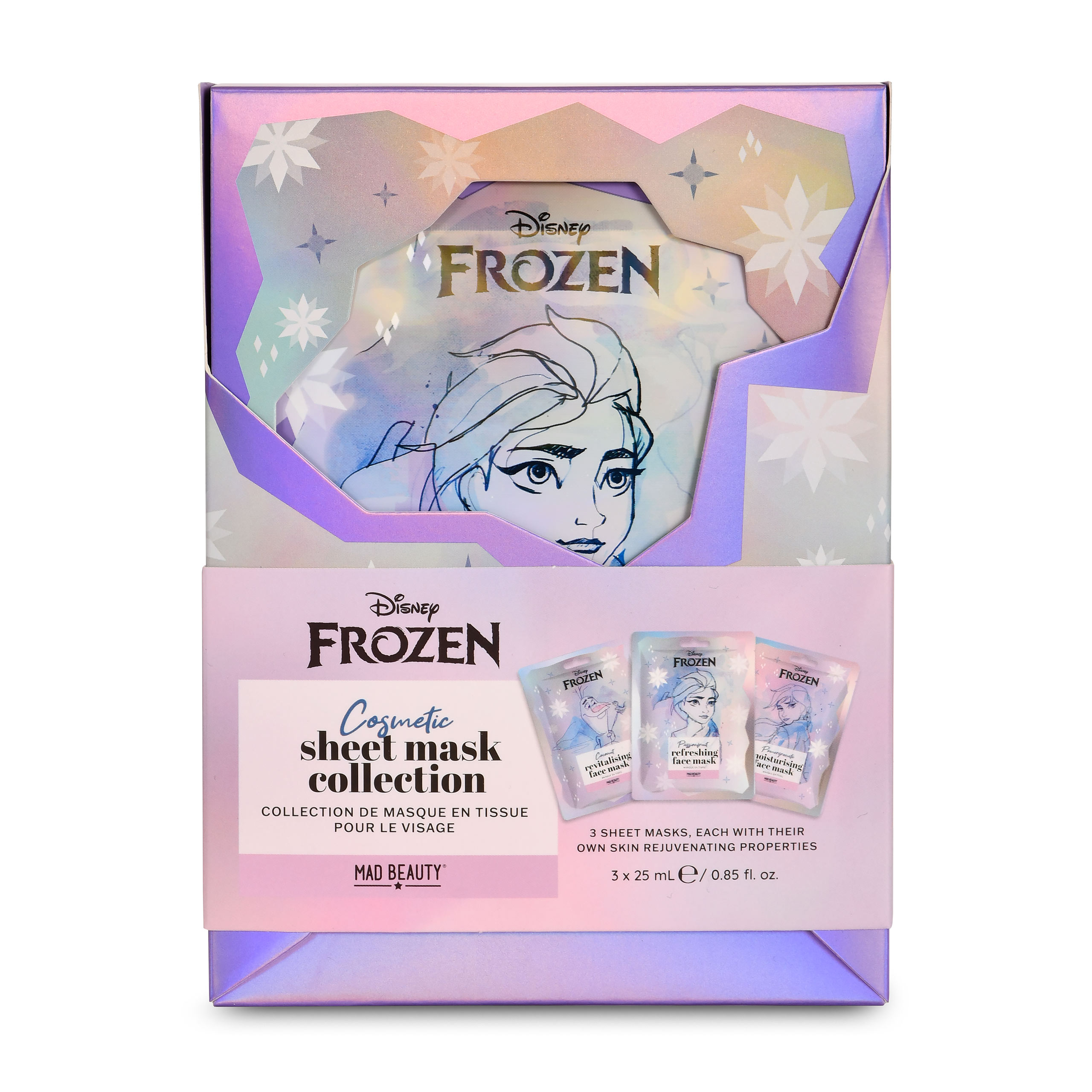 Disney - Frozen Sheet Masken 3er Set
