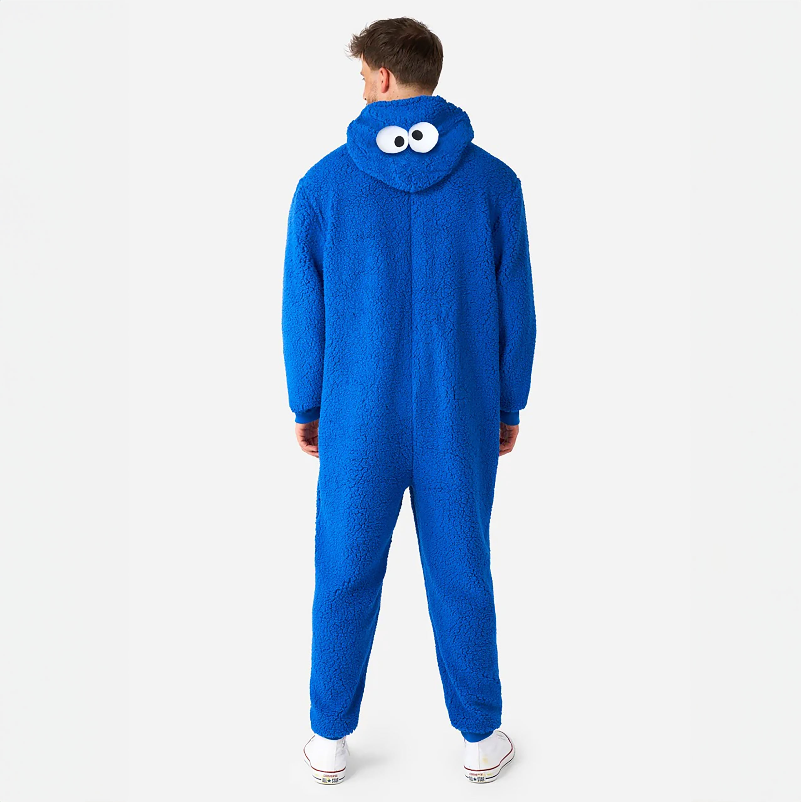 Barrio Sésamo - Mono de peluche de El Monstruo de las Galletas para adulto