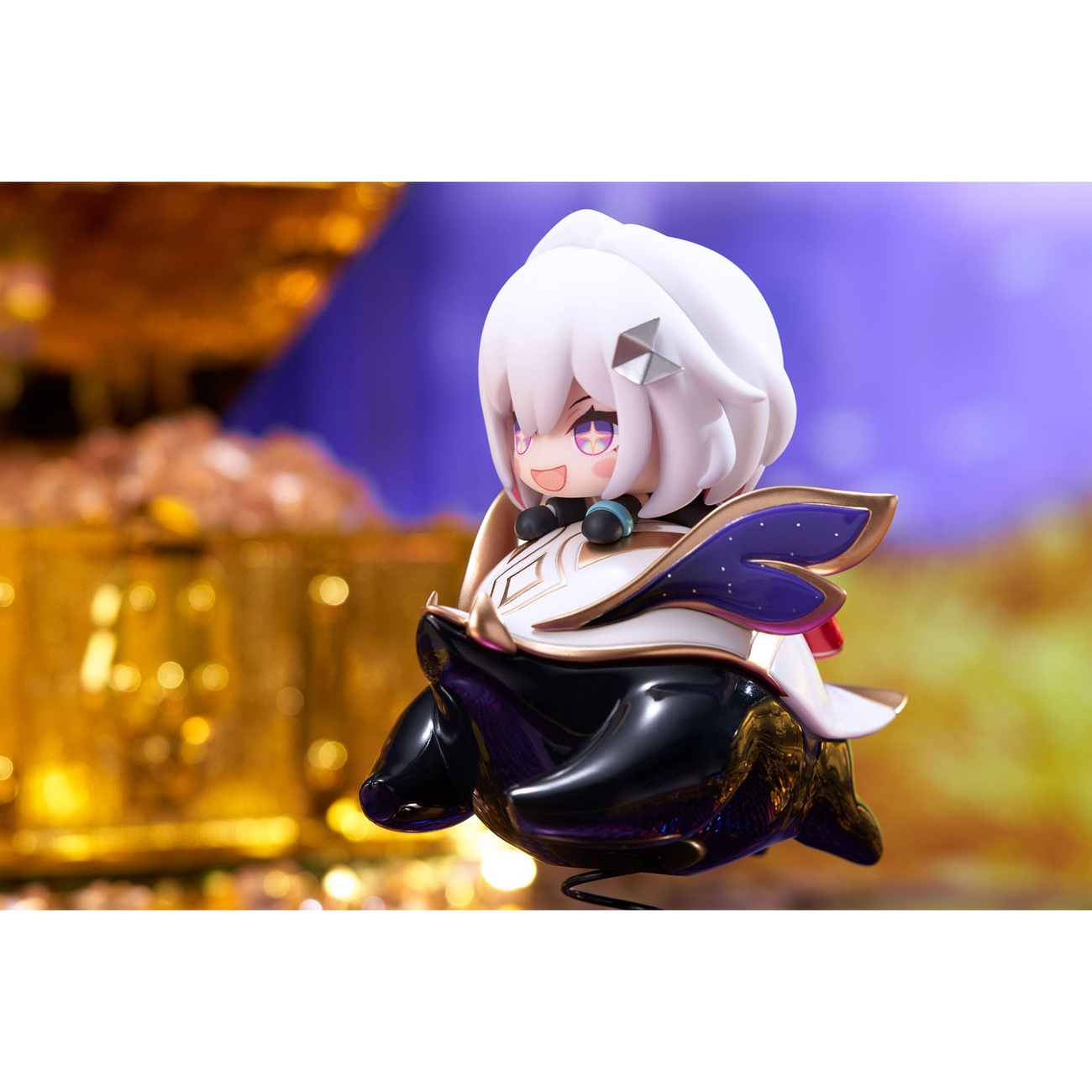 Honkai: Star Rail PVC Statue Topaz & Numby Chibi Chara Yurayura Stand 10 cm
