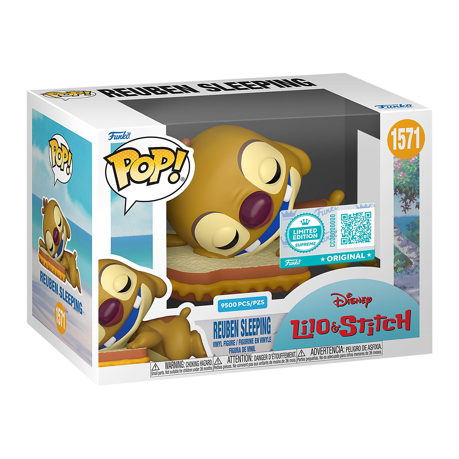 Lilo & Stitch - Figura Funko Pop de Reuben durmiendo