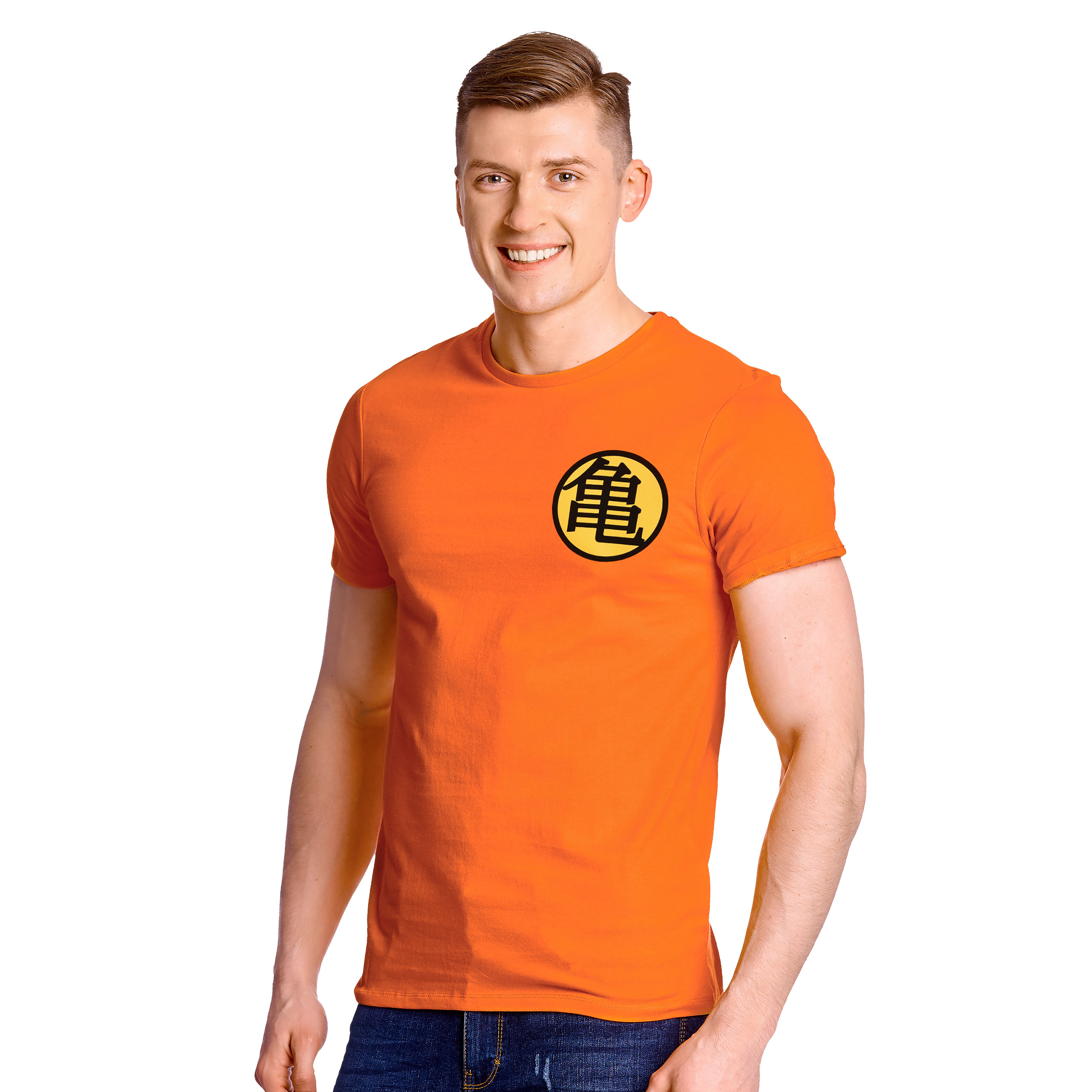 Dragon Ball - Kame Symbool T-Shirt oranje