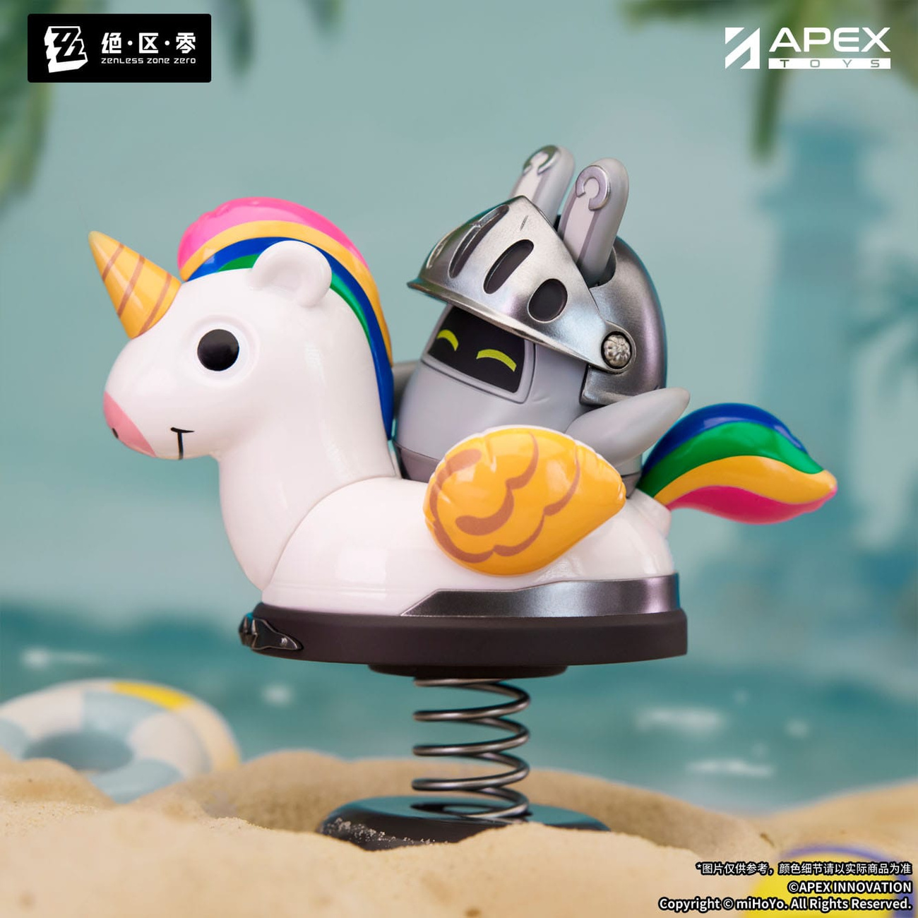 Zenless Zone Zero PVC Beeldenis Happy Shake Knightboo 9 cm