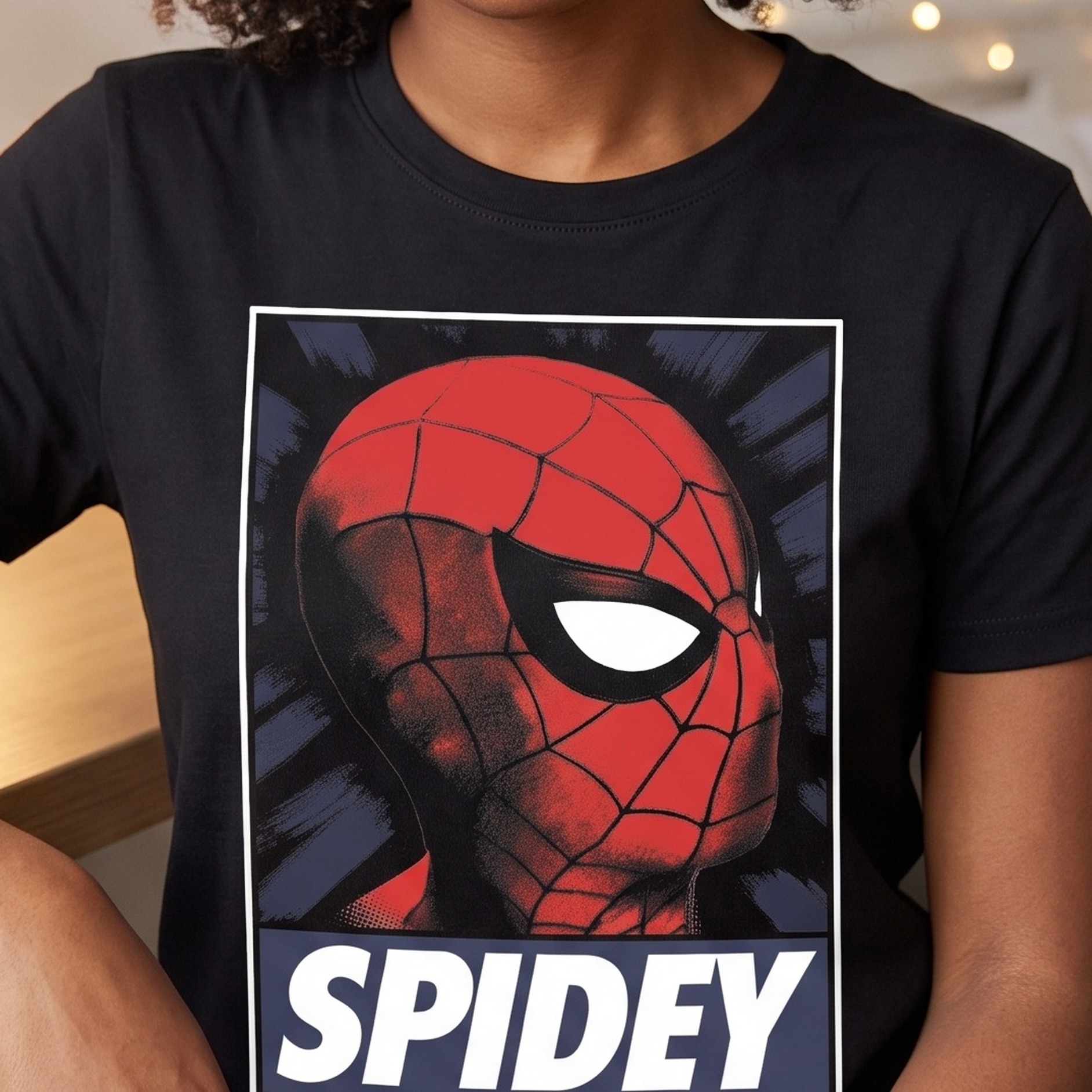 Spider-Man - Spidey Great Power T-shirt svart