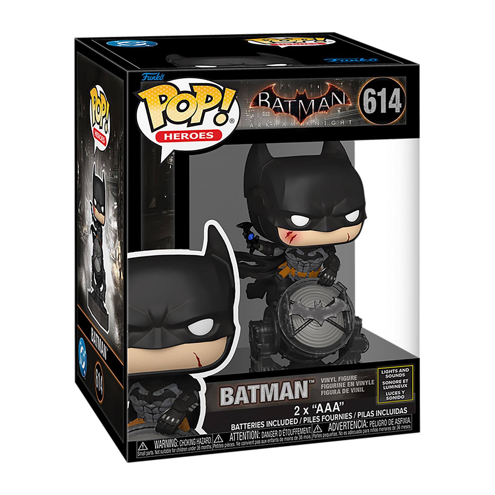Figura Funko Pop Batman con luce e suono