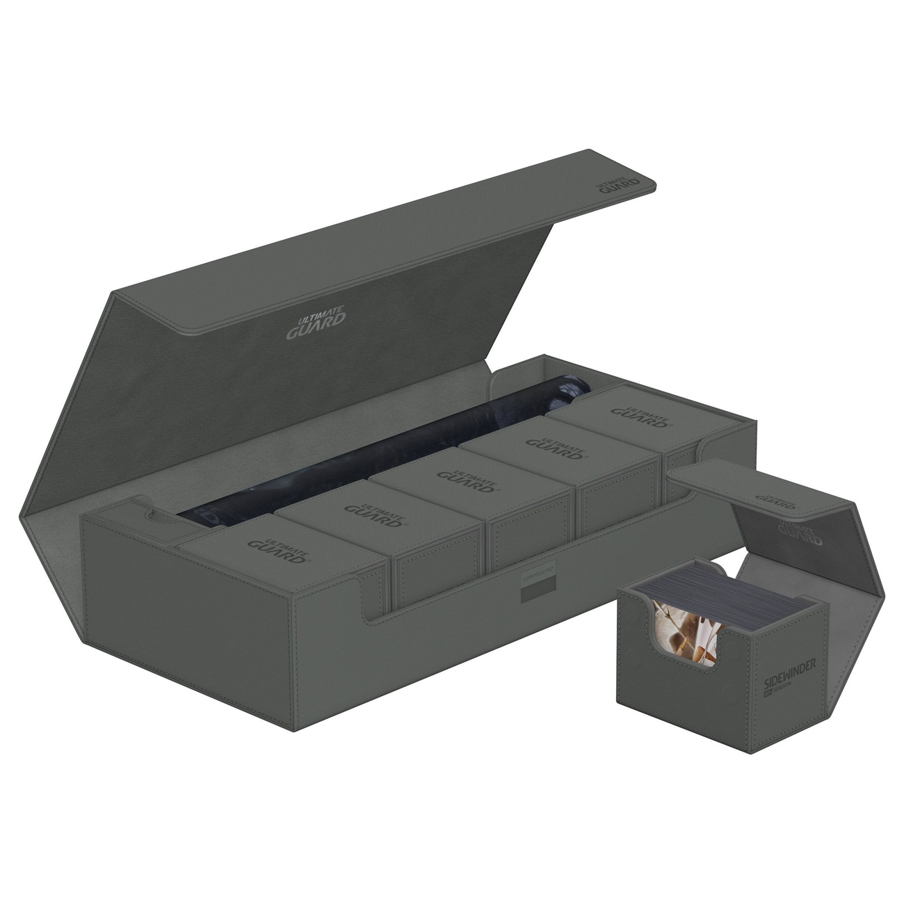 Ultimate Guard Superhive 550+ – étui Pour 550 Cartes Double-sleeve, Fermeture Magnétique, Compatibilité Boulders Et Sidewinders