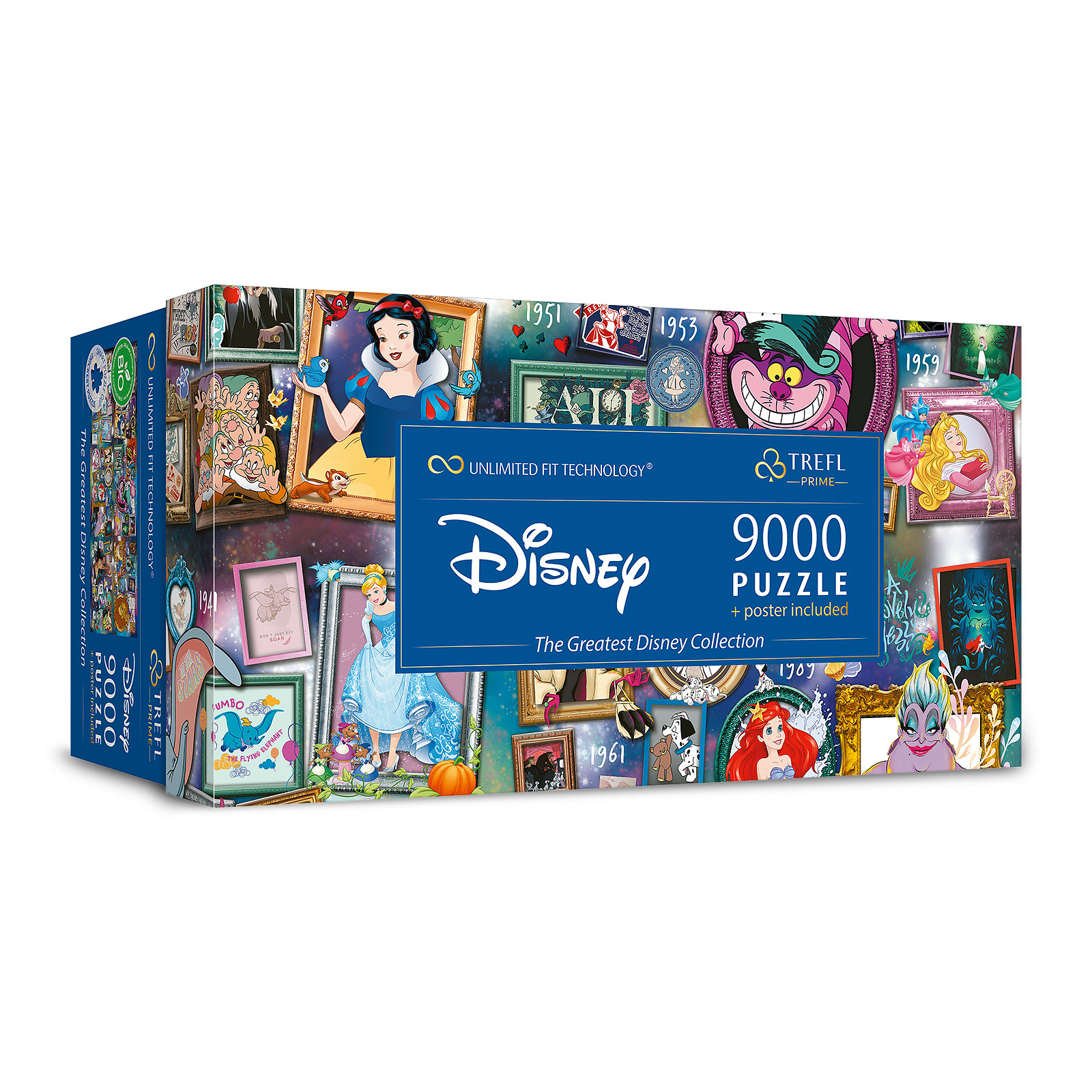 Disney - The Greatest Puzzle Kollektion mit Poster