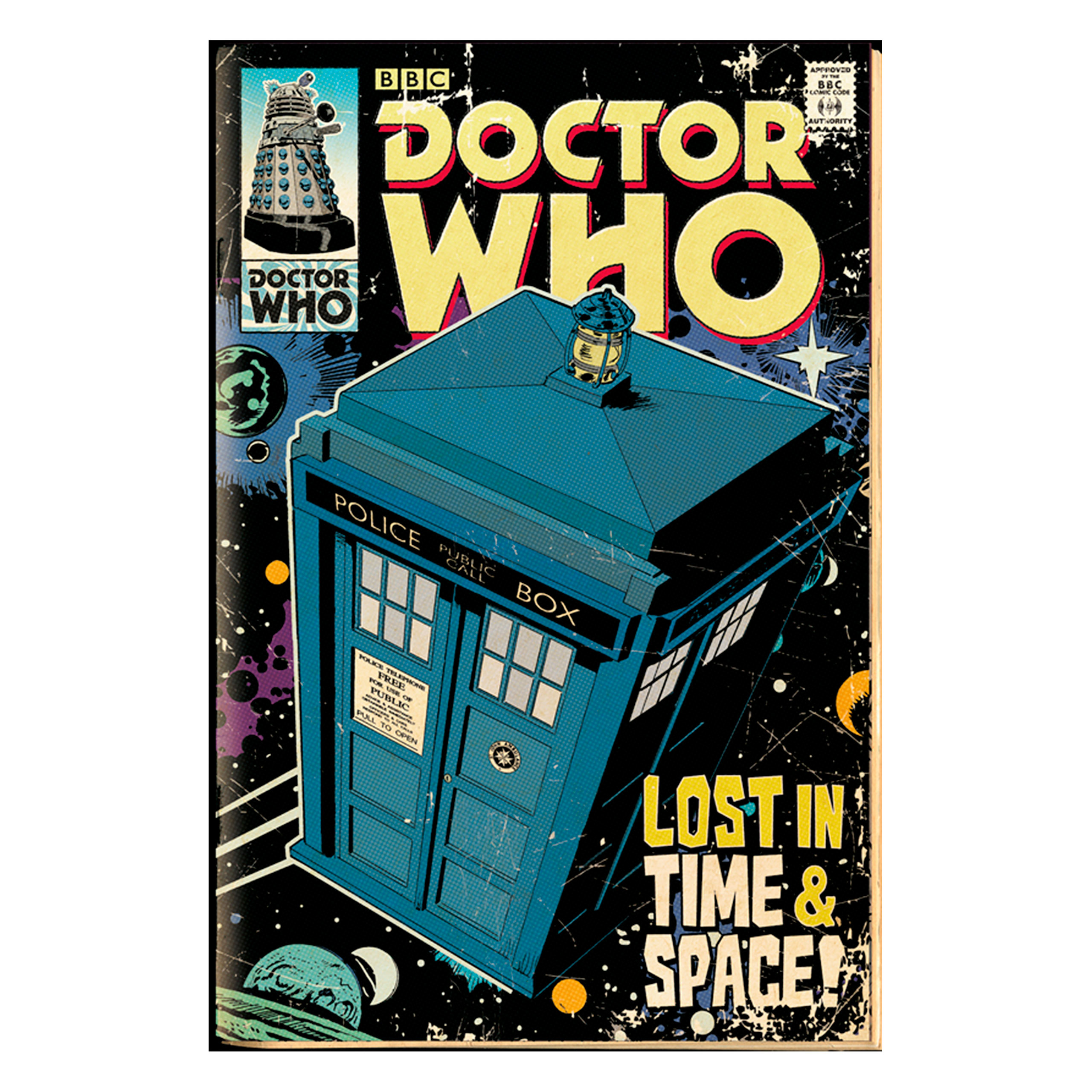 Doctor Who - Tardis Comic Maxi Poster