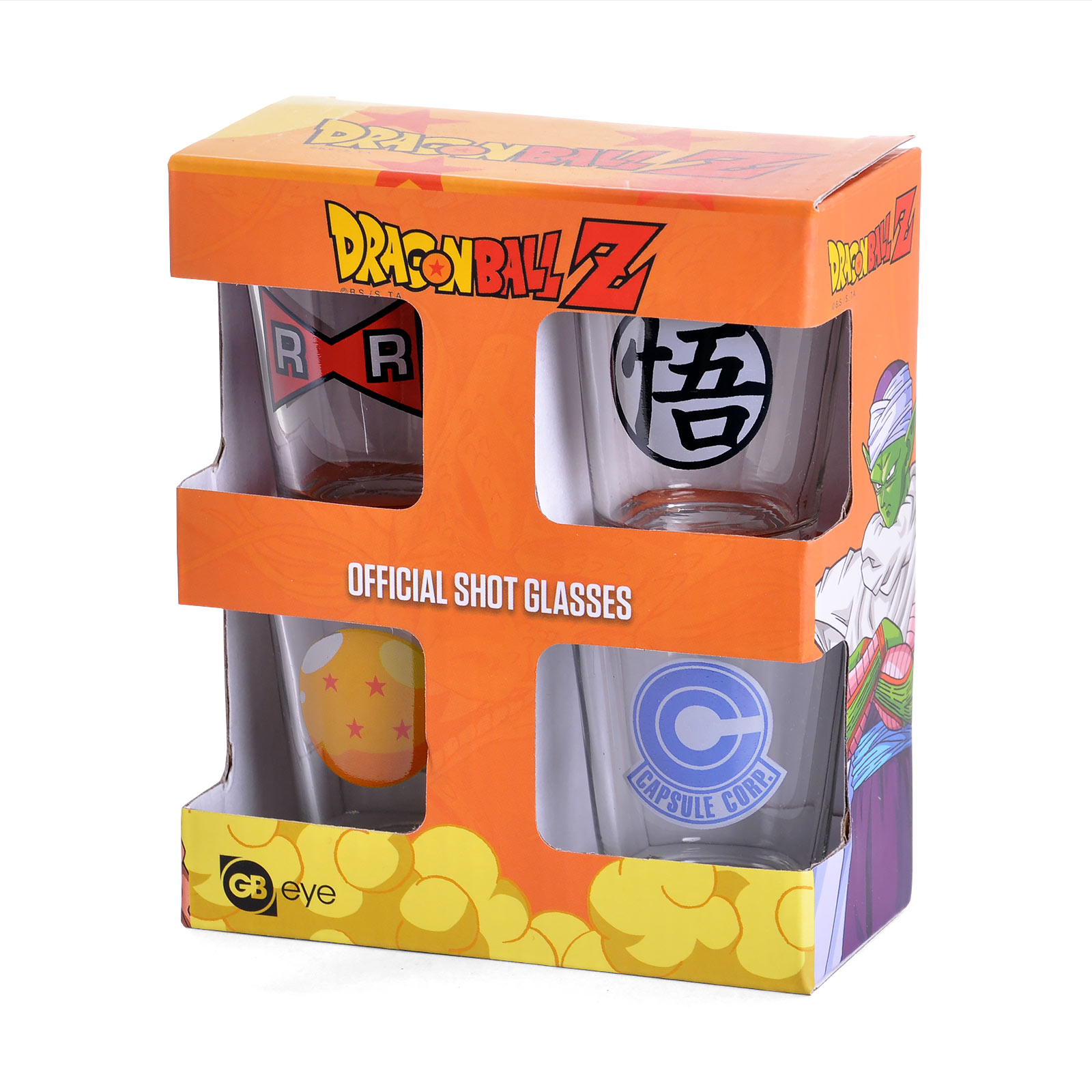 Dragon Ball Z - Ensemble de verres à symboles