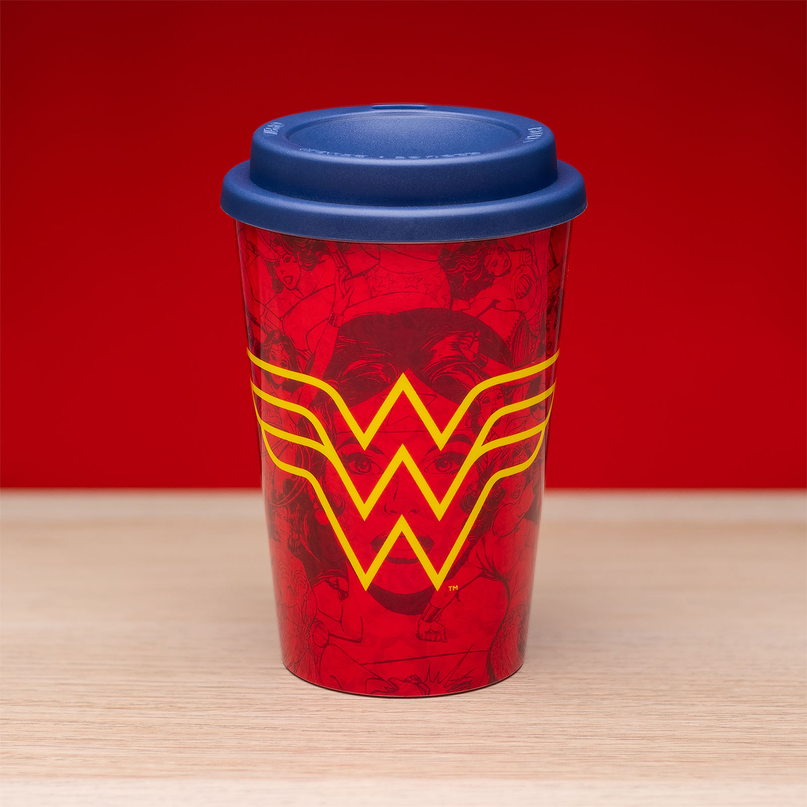 Wonder Woman - Gobelet à emporter avec logo