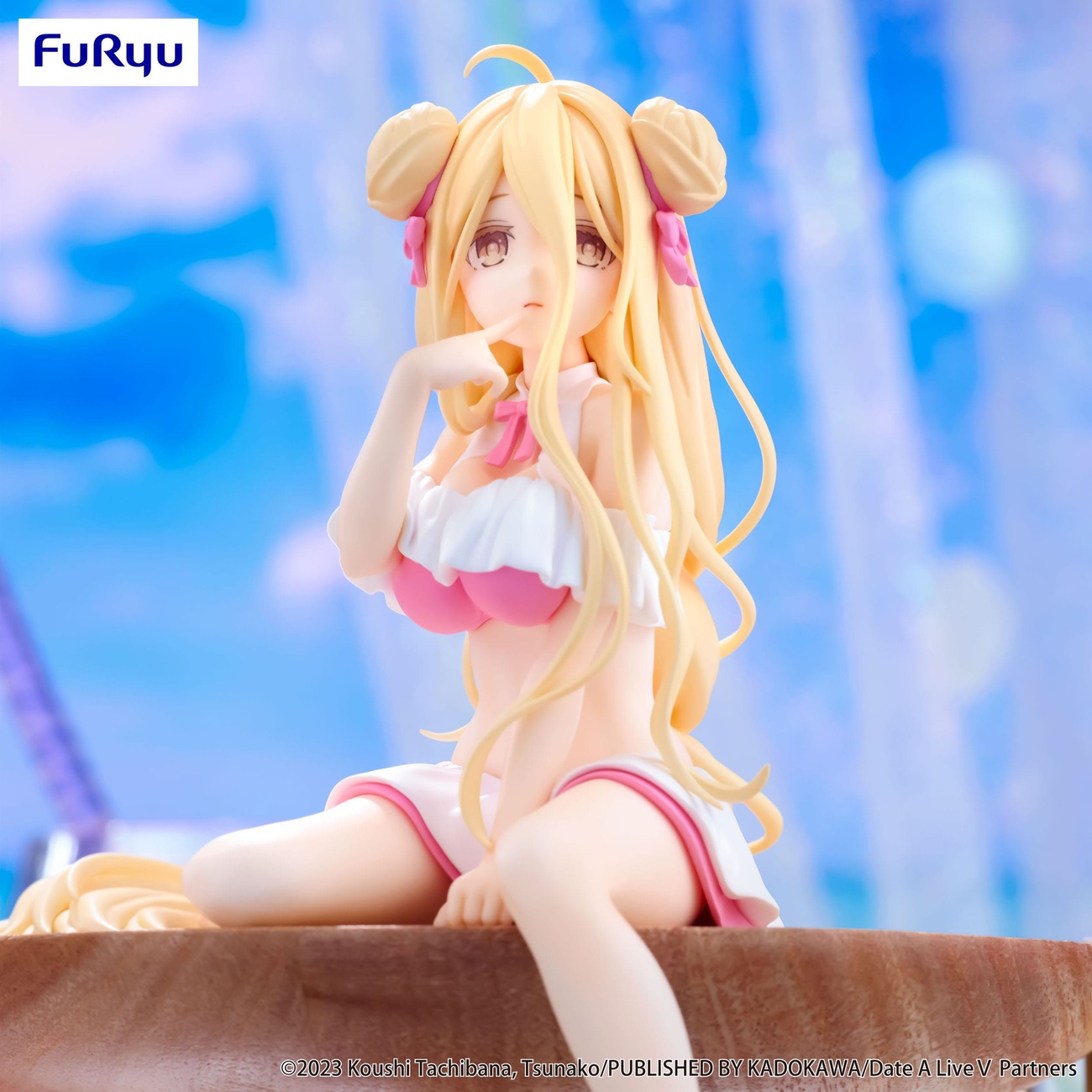 Date A Live V Noodle Stopper Statua in PVC Mukuro Hoshimiya Swimsuit Ver. 13 cm