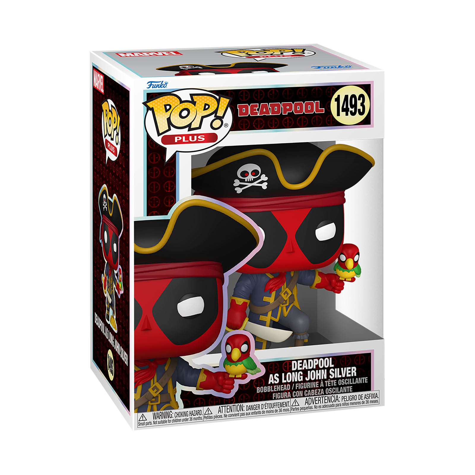 Deadpool - Figura Funko Pop Long John Silver con Cabeza oscilante