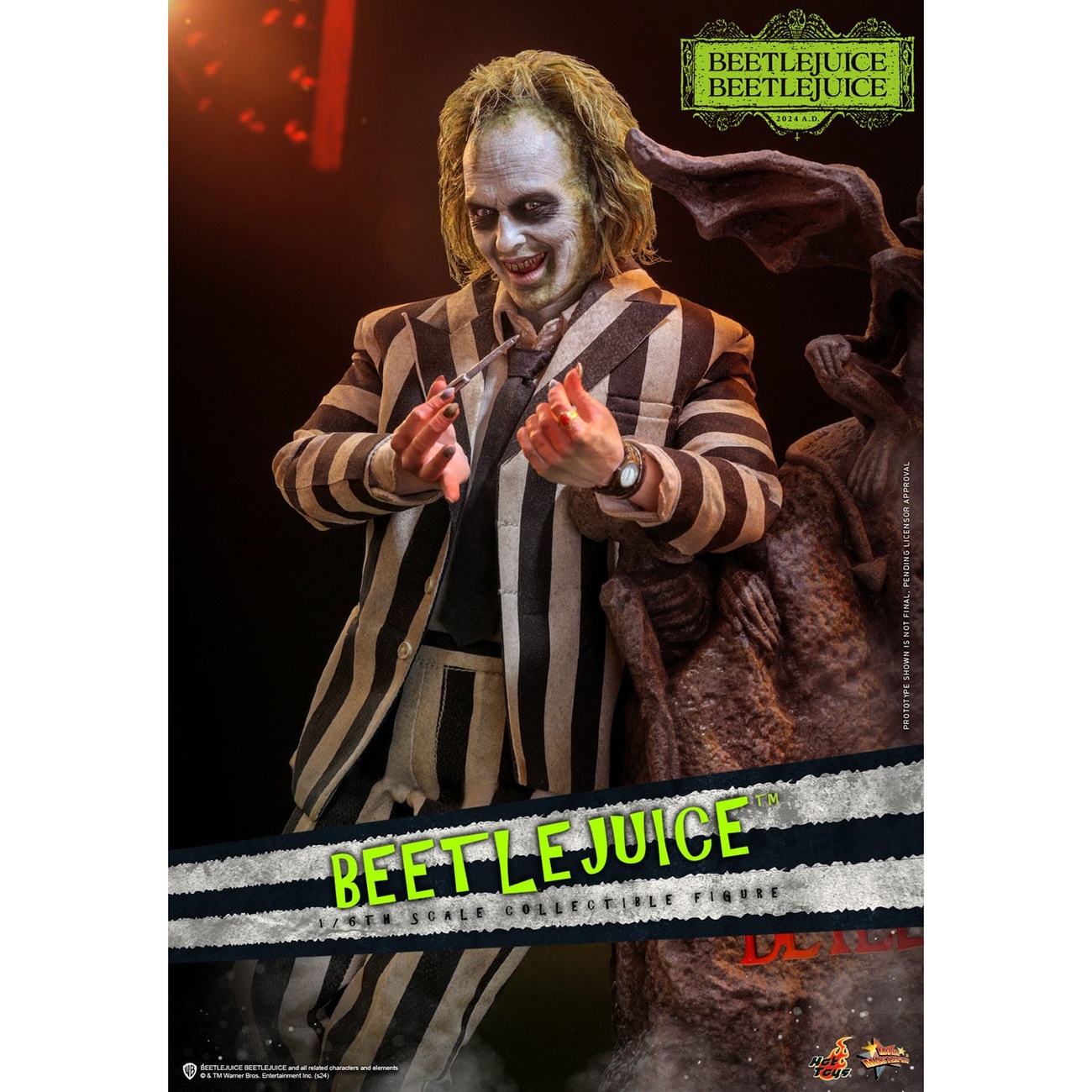 Beetlejuice action figure Masterpiece 1:6 - Beetlejuice