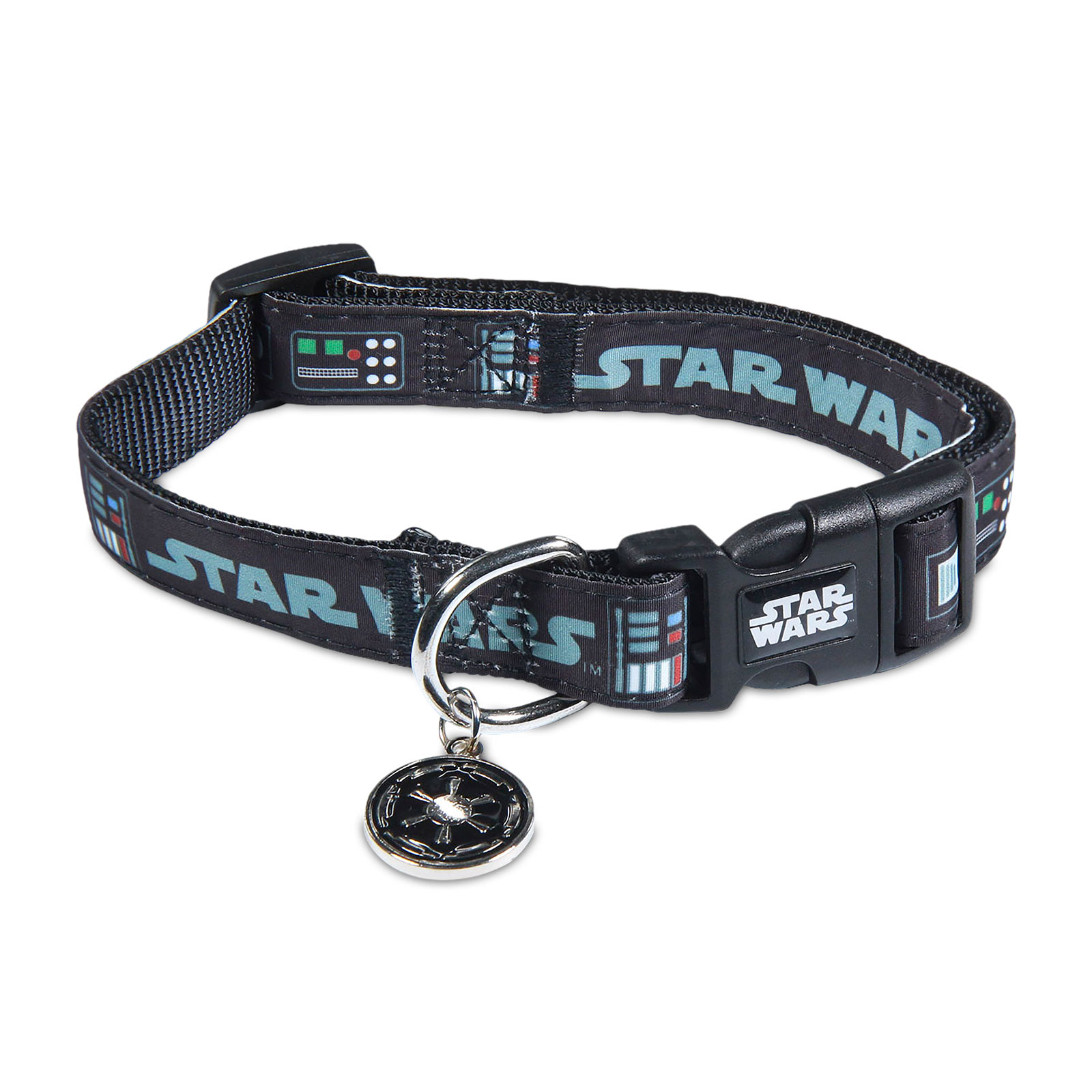 Star Wars - Darth Vader Klik-Halsband voor Honden Zwart