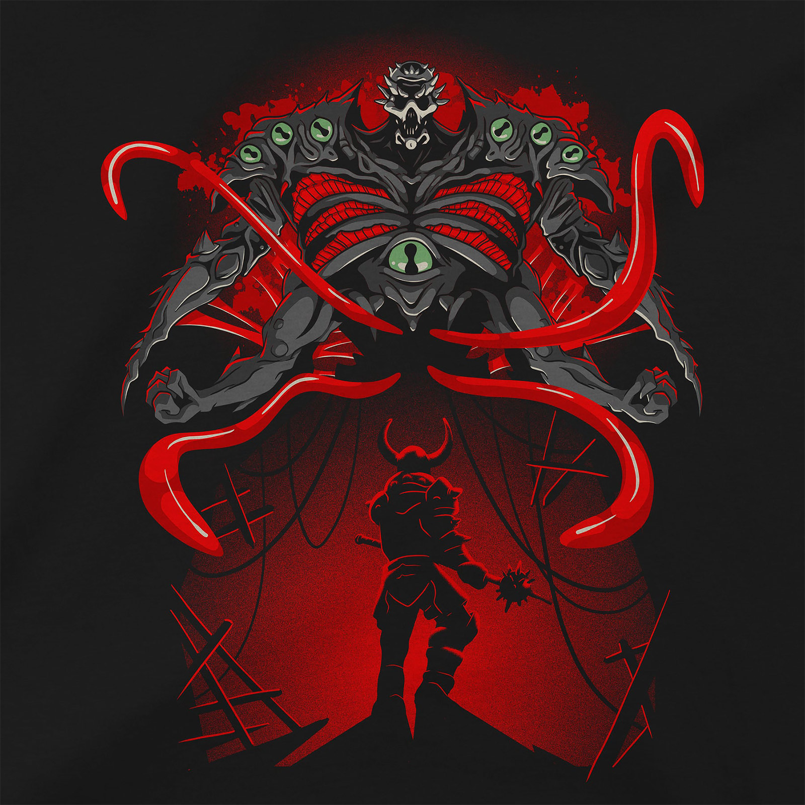 Path of Exile - The Nightmare Malachai T-Shirt schwarz