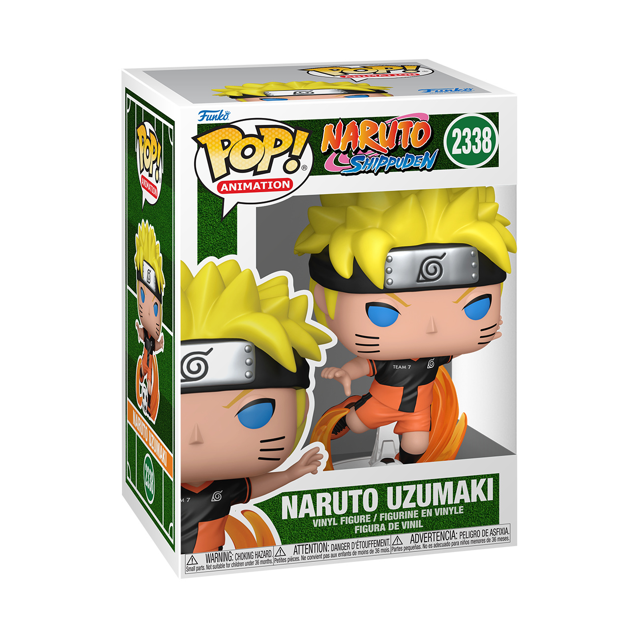 Naruto med fotboll Funko Pop-figur - Naruto Shippuden