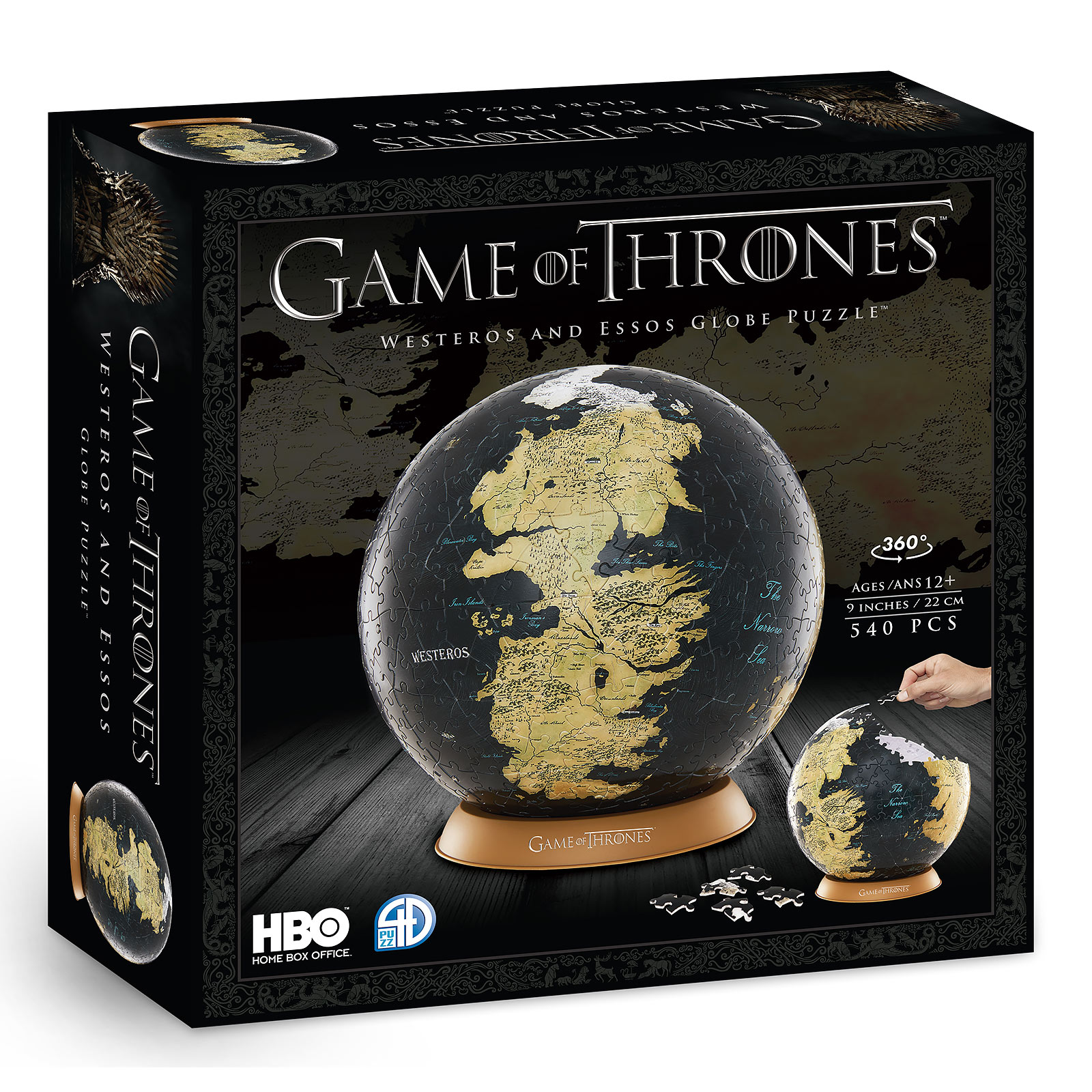 Game of Thrones - Puzzle 3D de Westeros et Essos