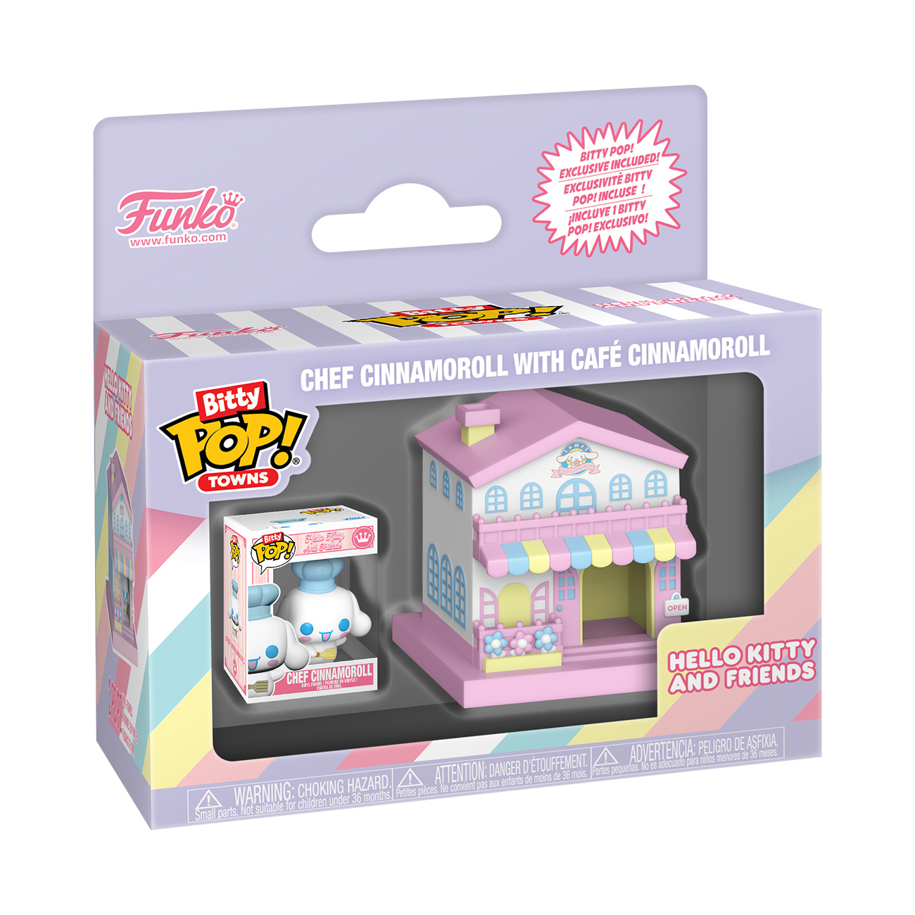Sanrio - Cinnamoroll Café Funko Bitty Pop Town Diorama