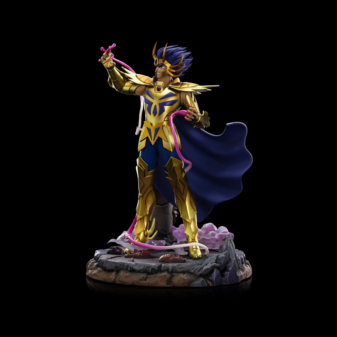 Saint Seiya Figurka Art Scale 1/10 Cancer Deathmask 23 cm