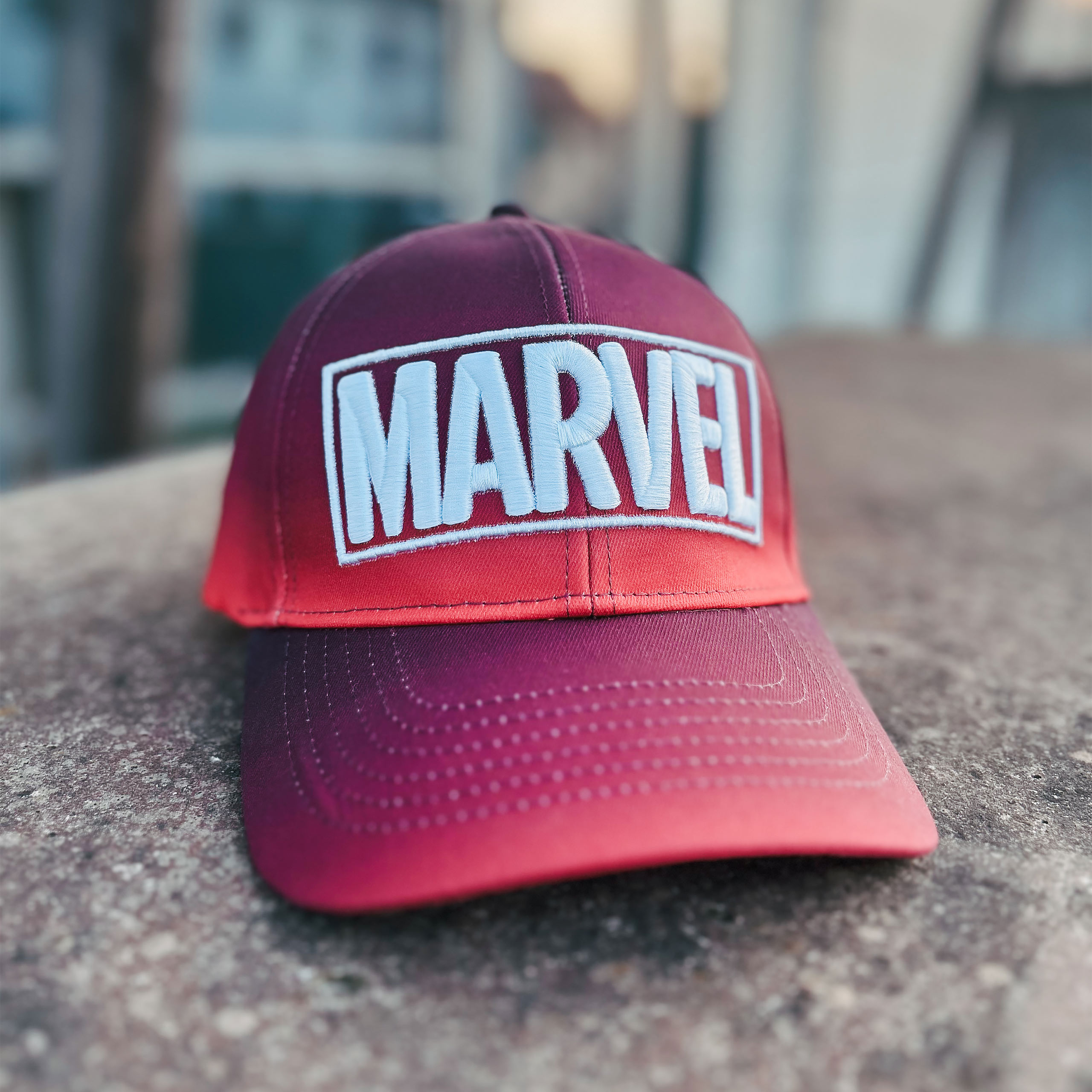 Marvel - Logo Basecap rot