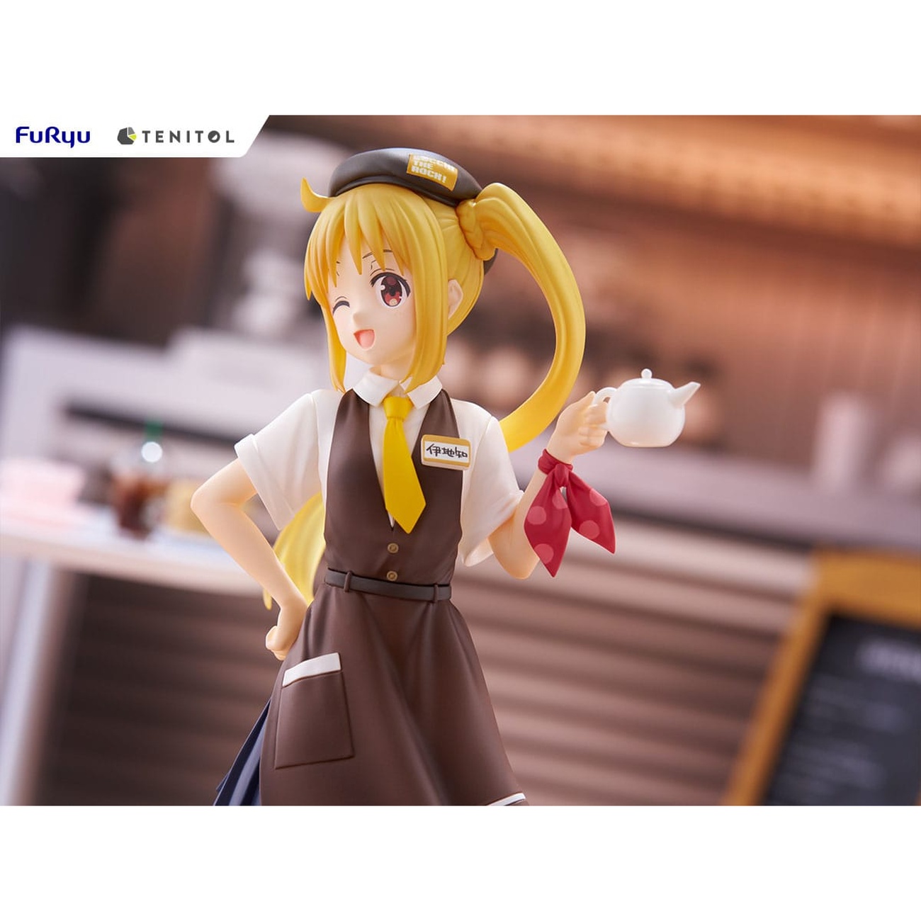 Bocchi the Rock! Statua in PVC Tenitol Nijika Ijichi Café Style Ver. 20 cm