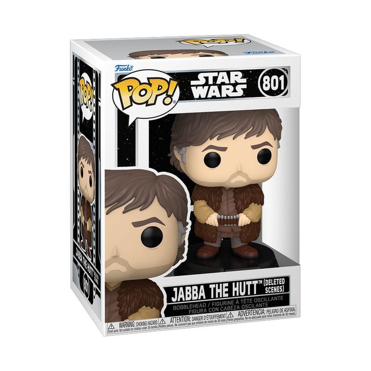 Star Wars POP! Figure bobble head in vinile Jabba the Hutt (Scene eliminate) 9 cm