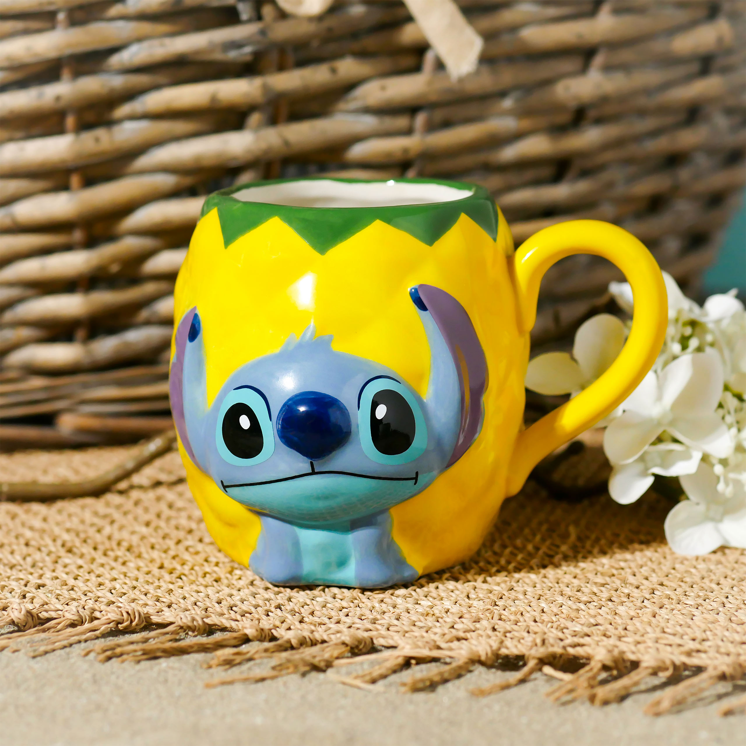 Stitch Ananas 3D Mok - Lilo & Stitch