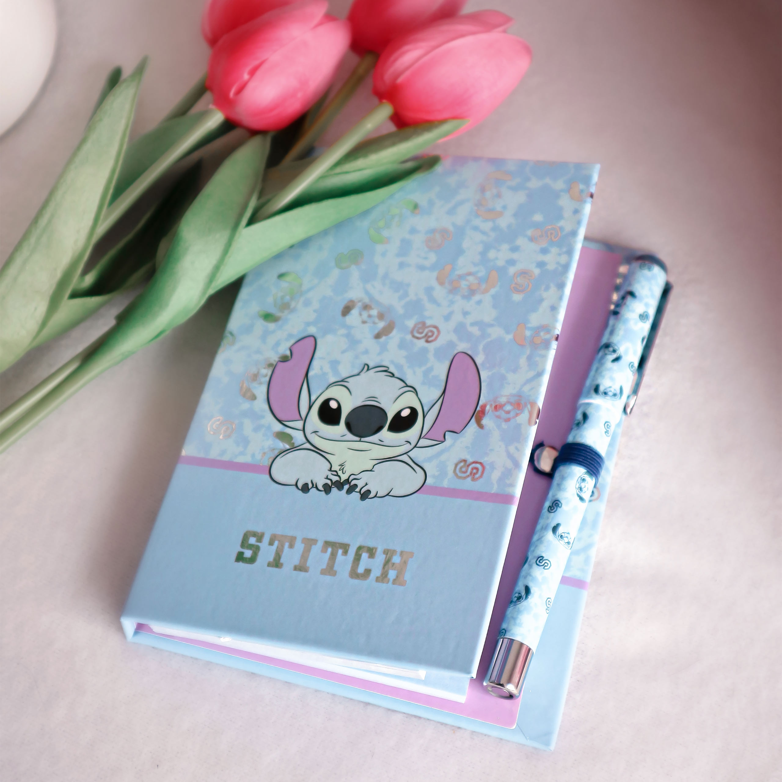 Set blocchi per appunti Stitch con penna - Lilo & Stitch