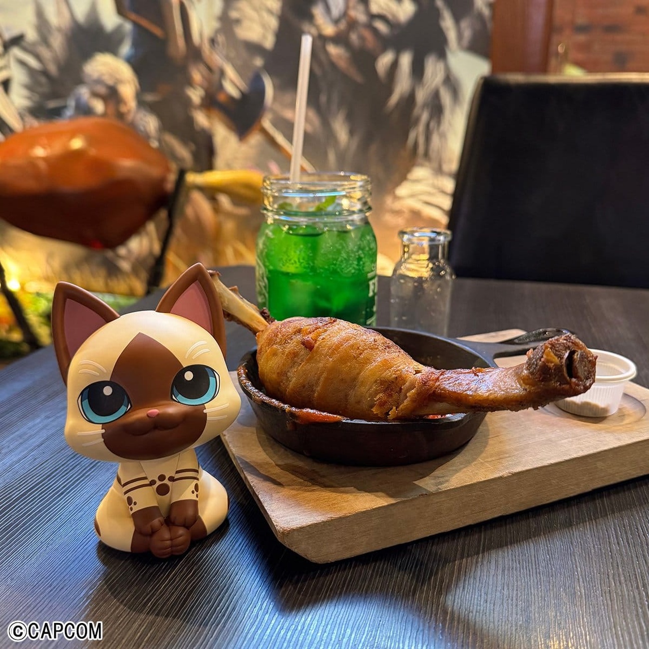 Monster Hunter - Airou Look Up Figur