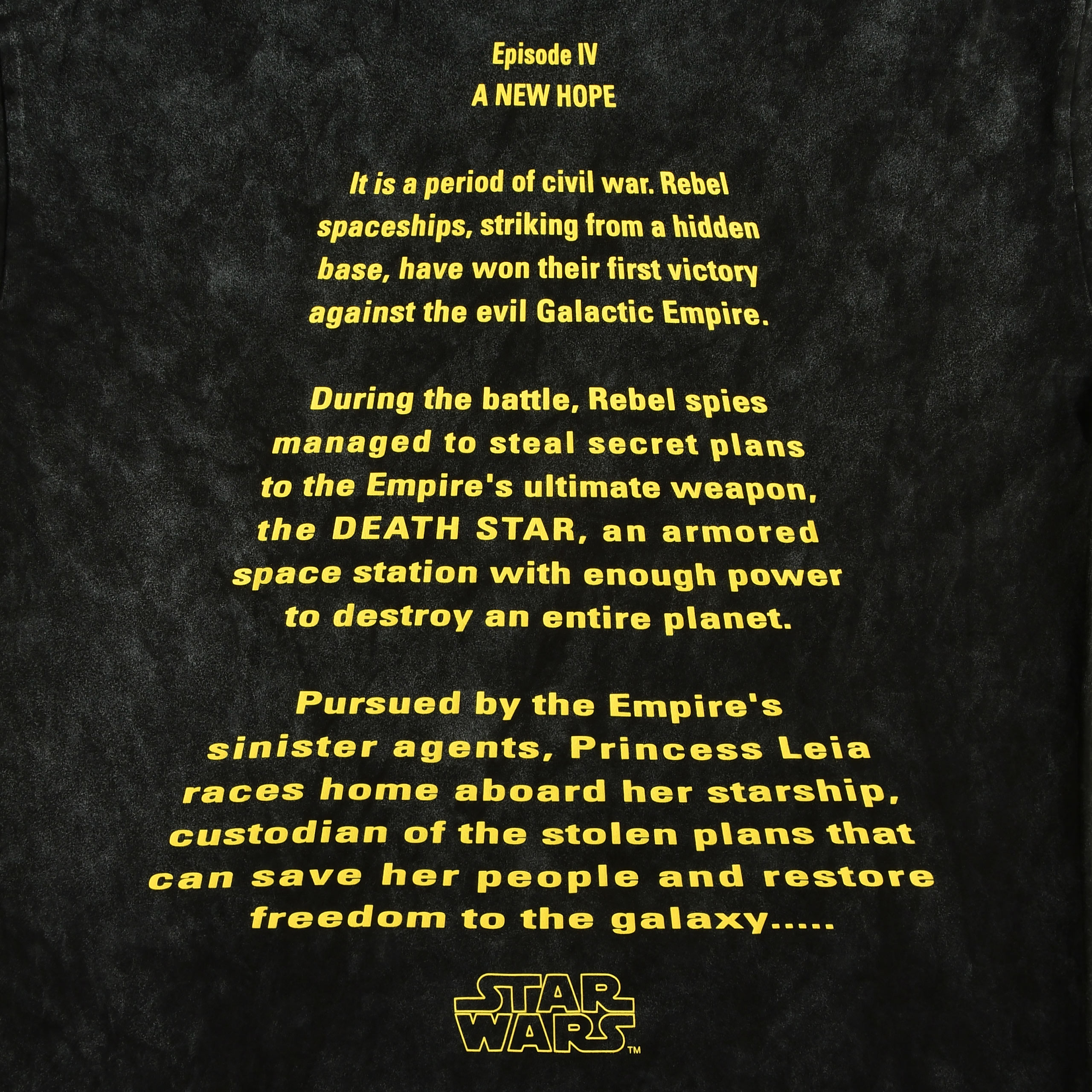 Star Wars - Logo T-Shirt Grijs