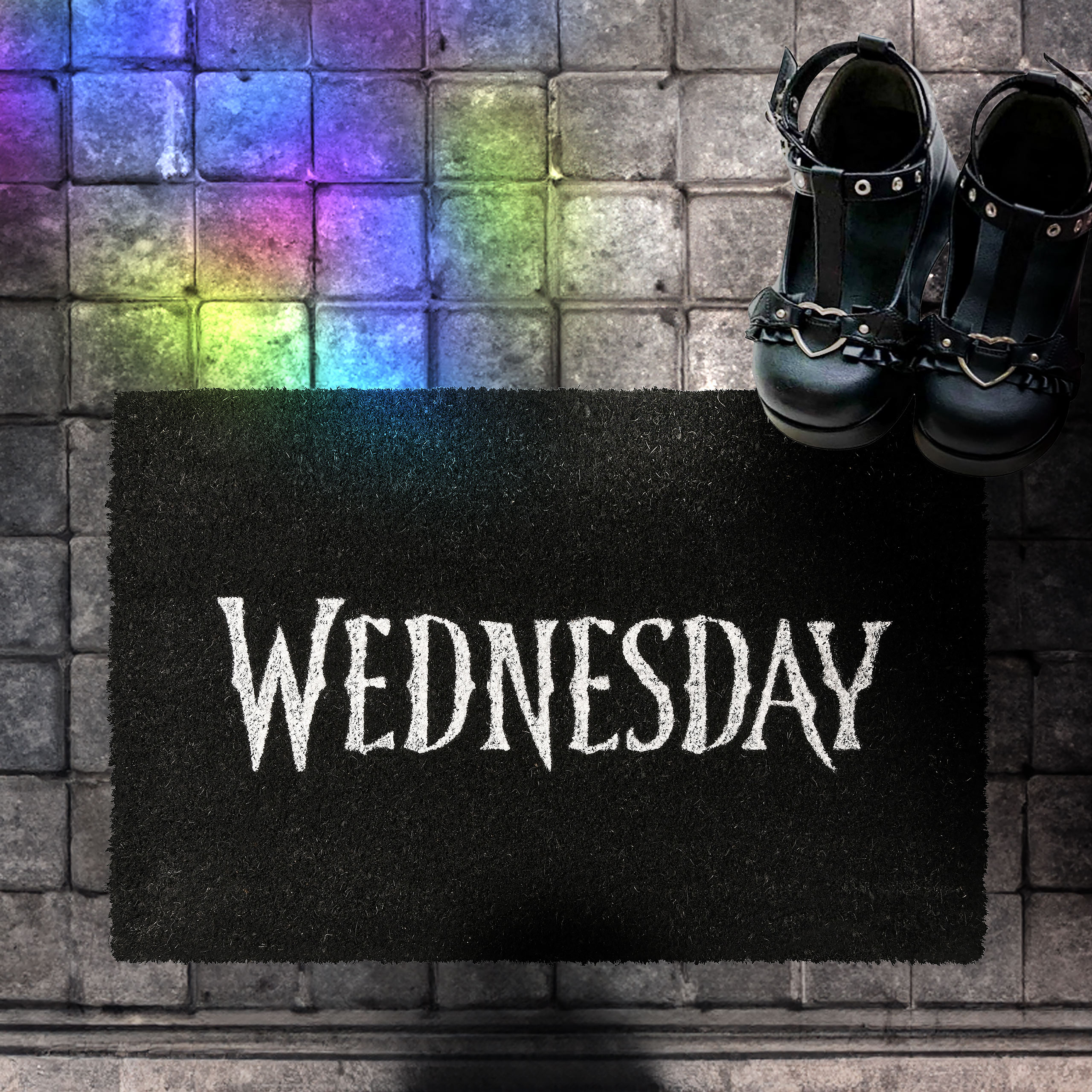 Wednesday - Logo Fußmatte