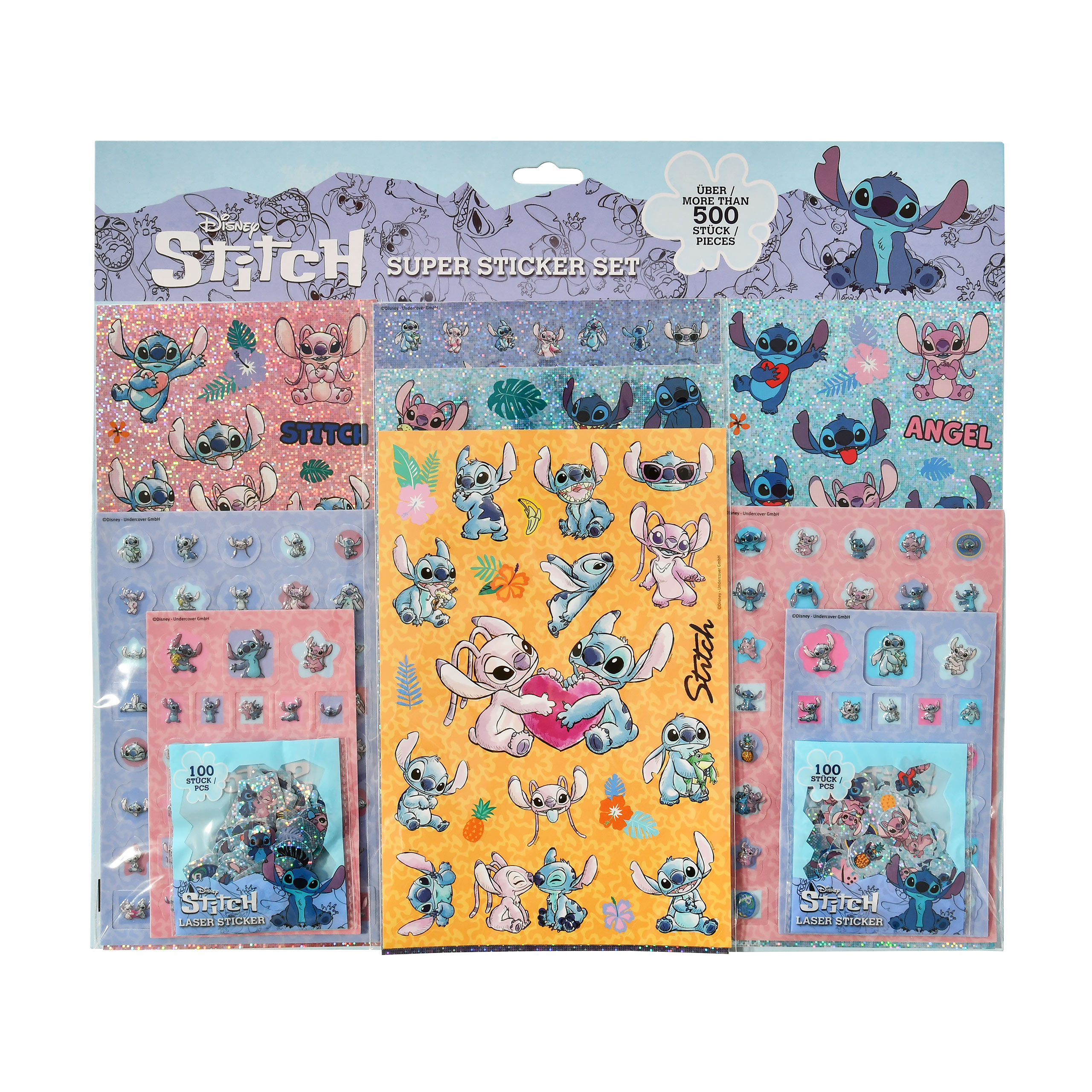 Lilo & Stitch - Super Set di Adesivi