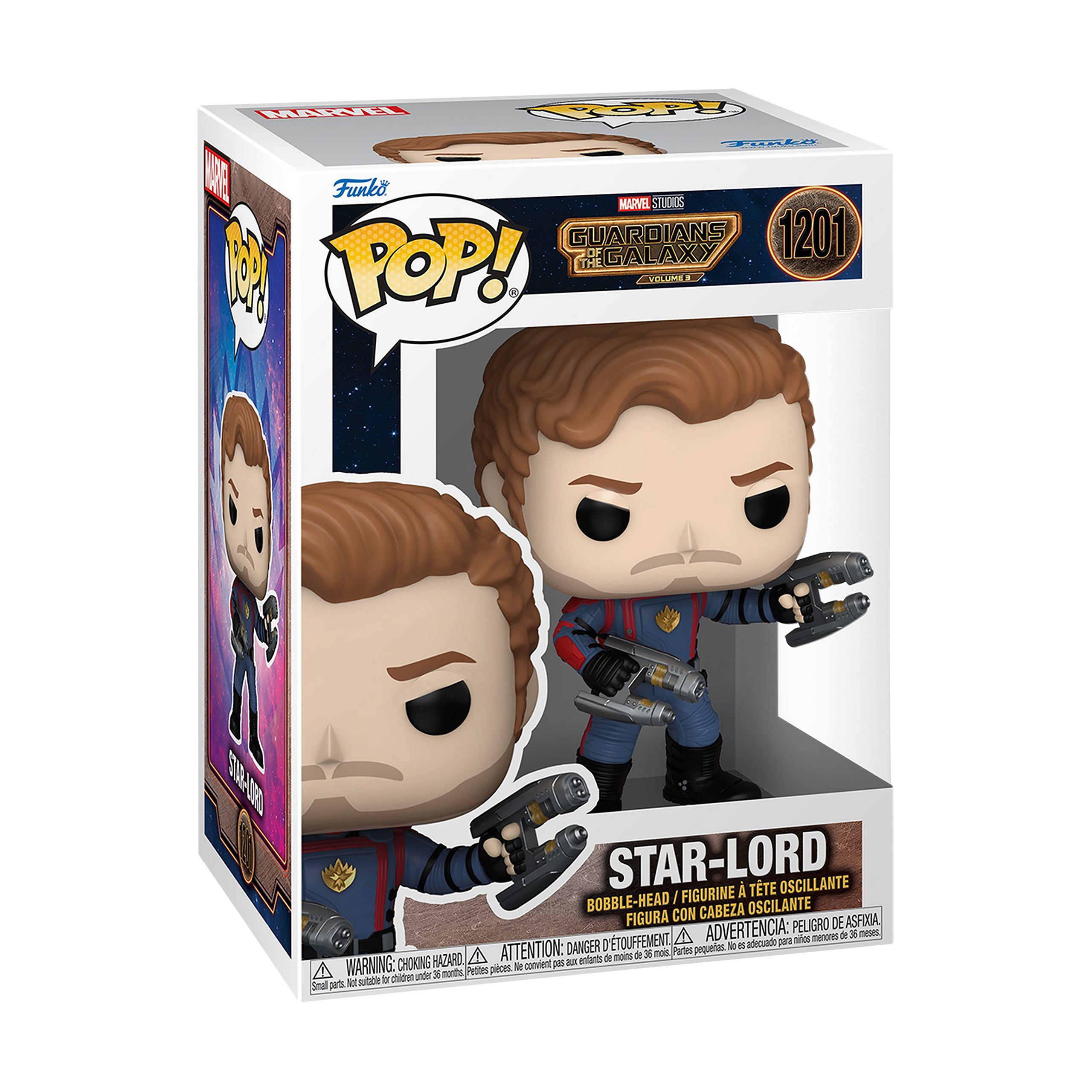 Guardians of the Galaxy - Star-Lord Funko Pop Wackelkopf-Figur